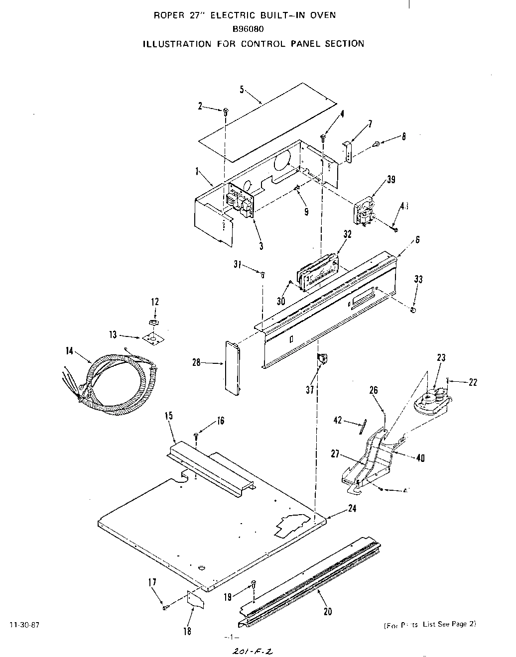 02 - CONTROL PANEL , LIT/OPTIONAL
