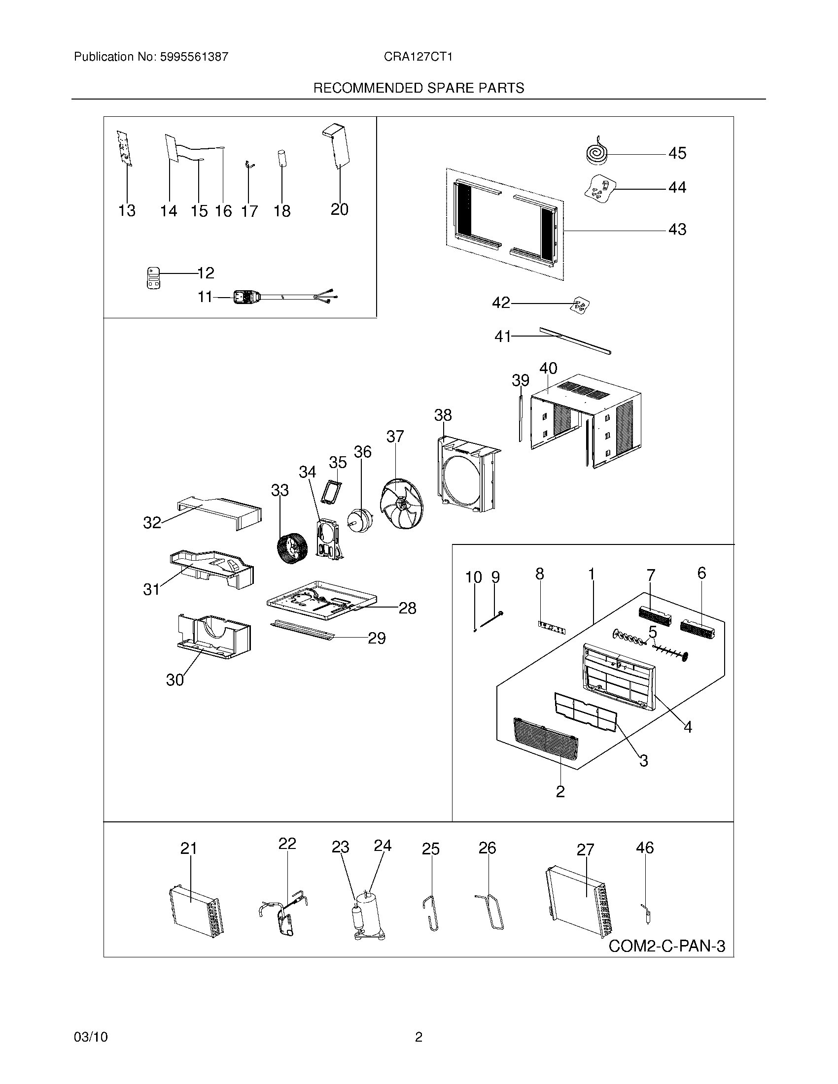 03 - RECOMMENDED SPARE PARTS
