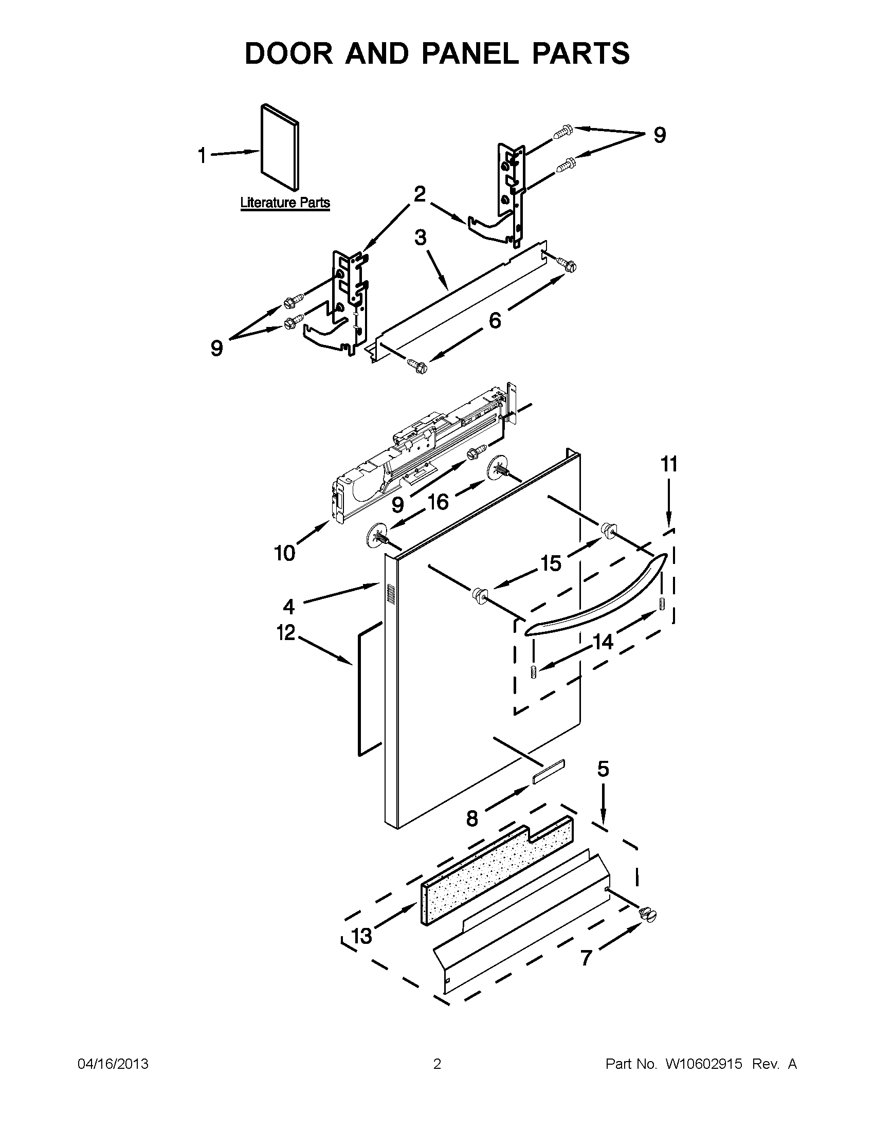 01 - DOOR AND PANEL PARTS