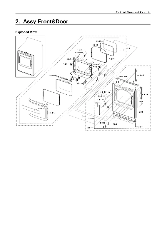 Front & Door Assembly