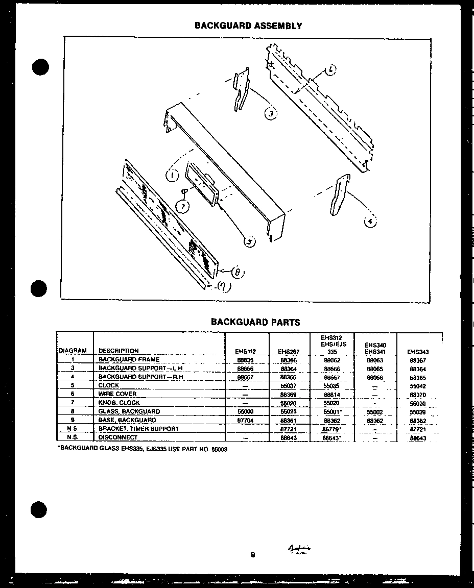 01 - BACKGUARD PARTS