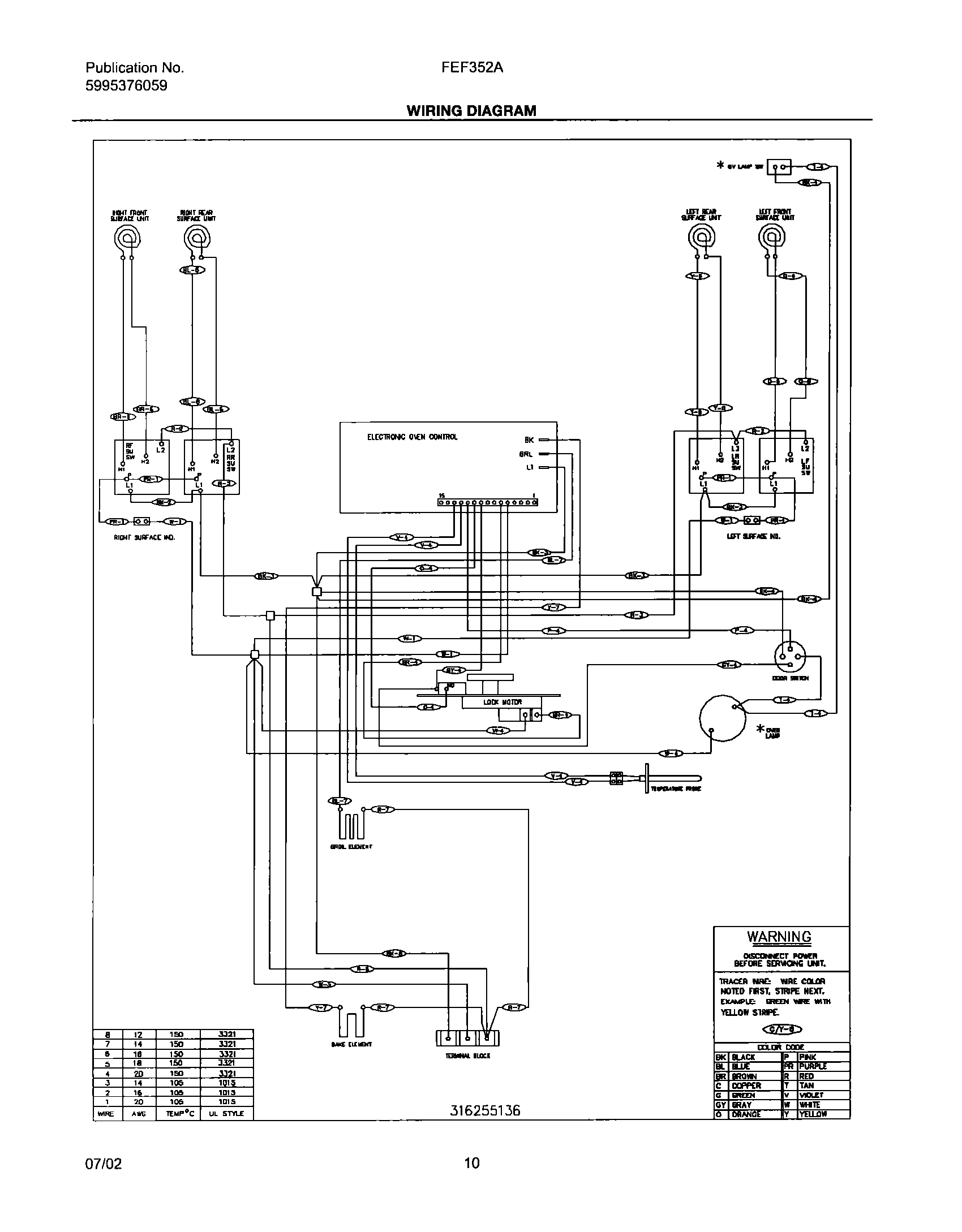 10 - WIRING DIAGRAM