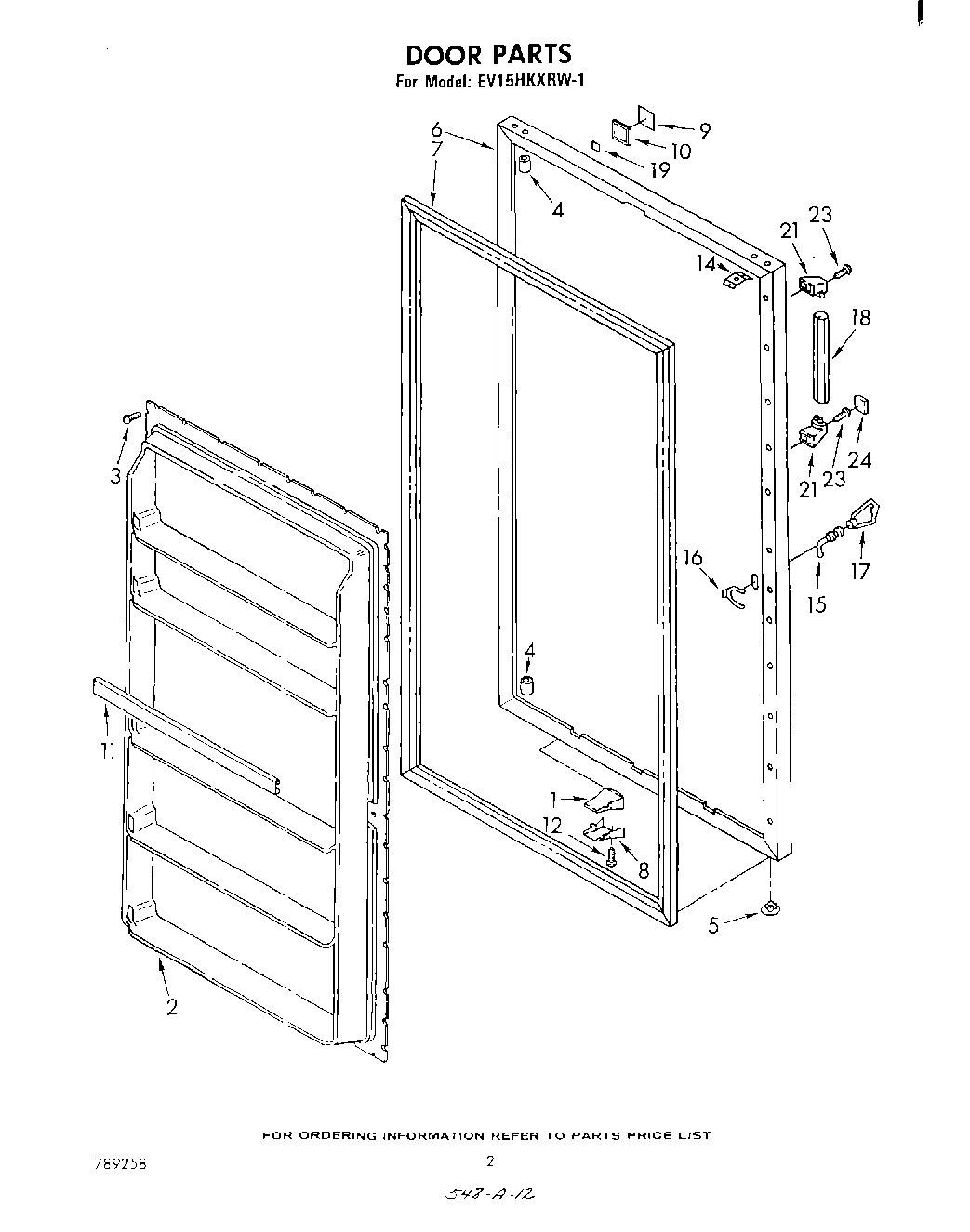 02 - DOOR , LIT/OPTIONAL
