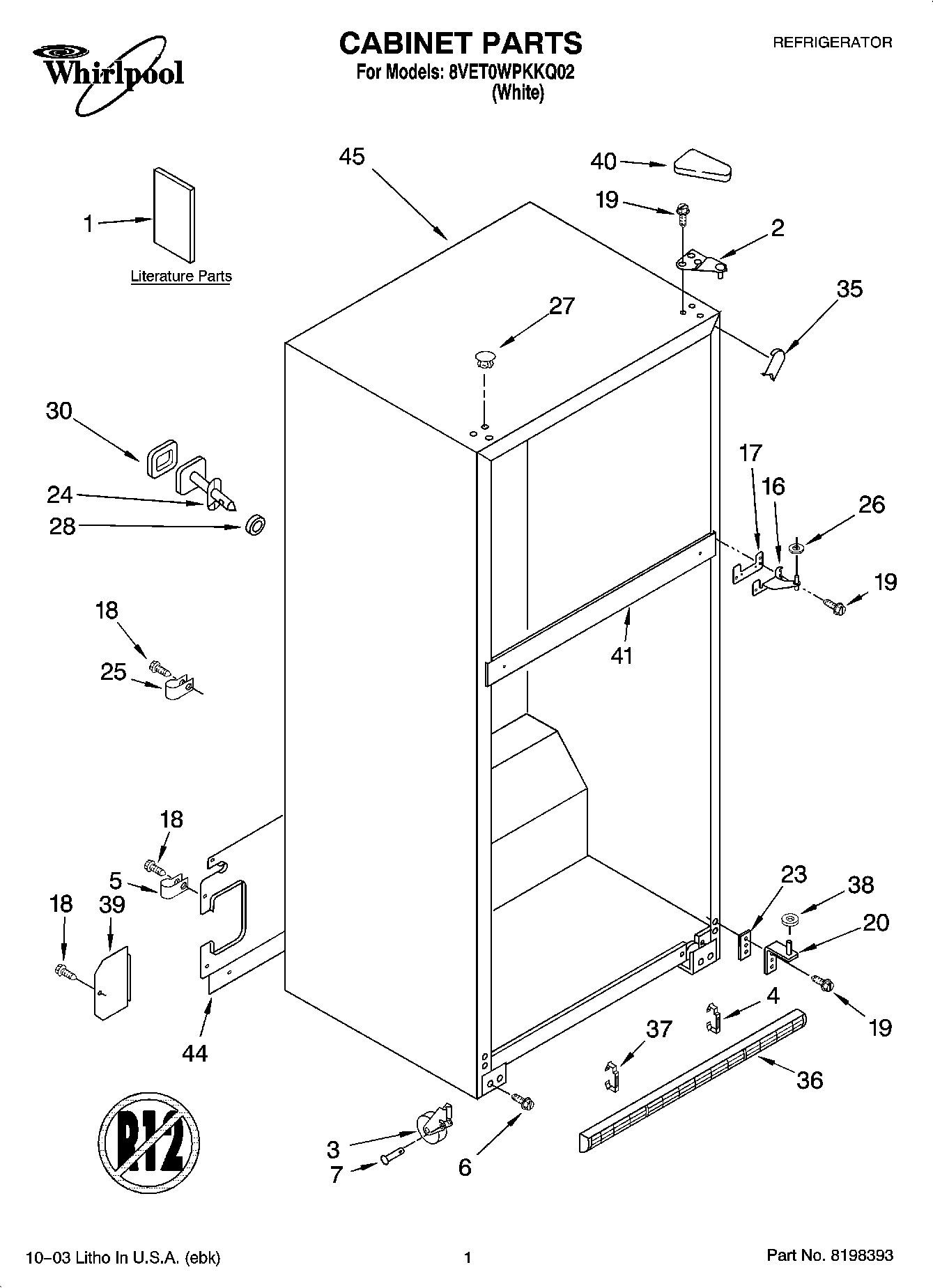 01 - CABINET PARTS