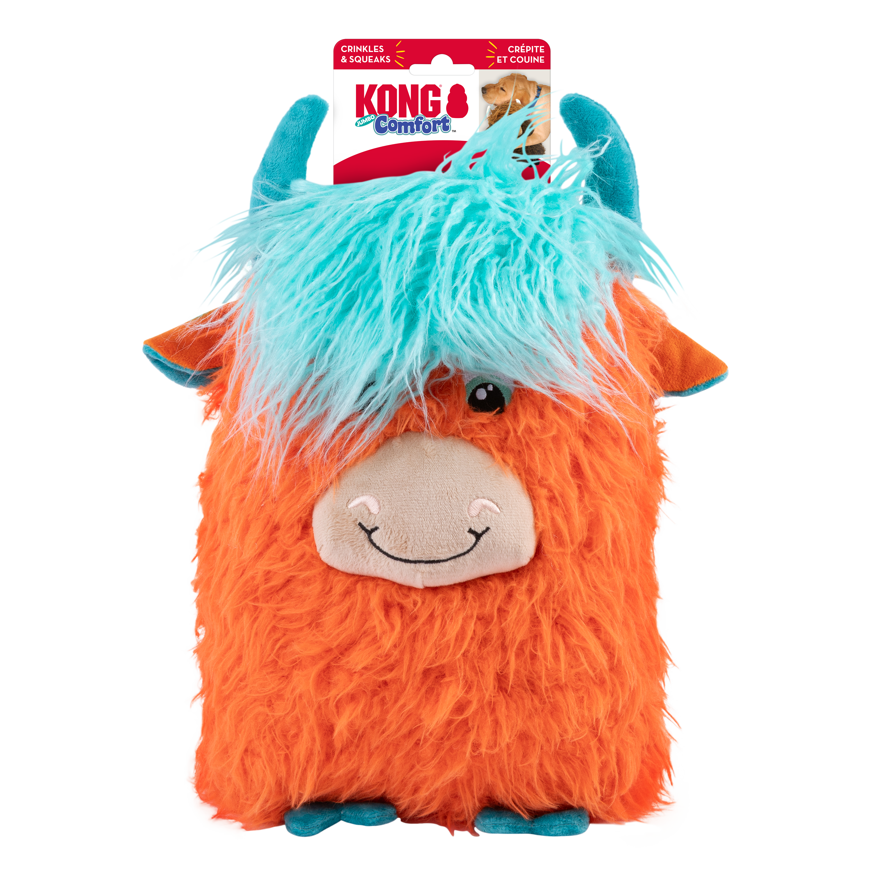 Comfort Jumbo Highland Cow Assorted onpack product image