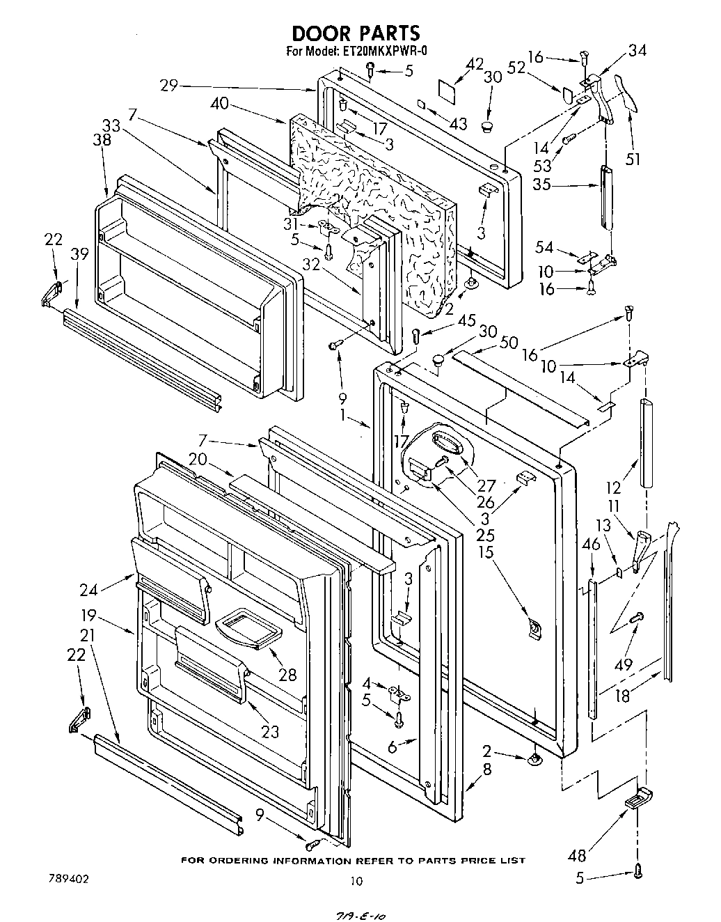 06 - DOOR , NOT ILLUSTRATED AND OPTIONAL