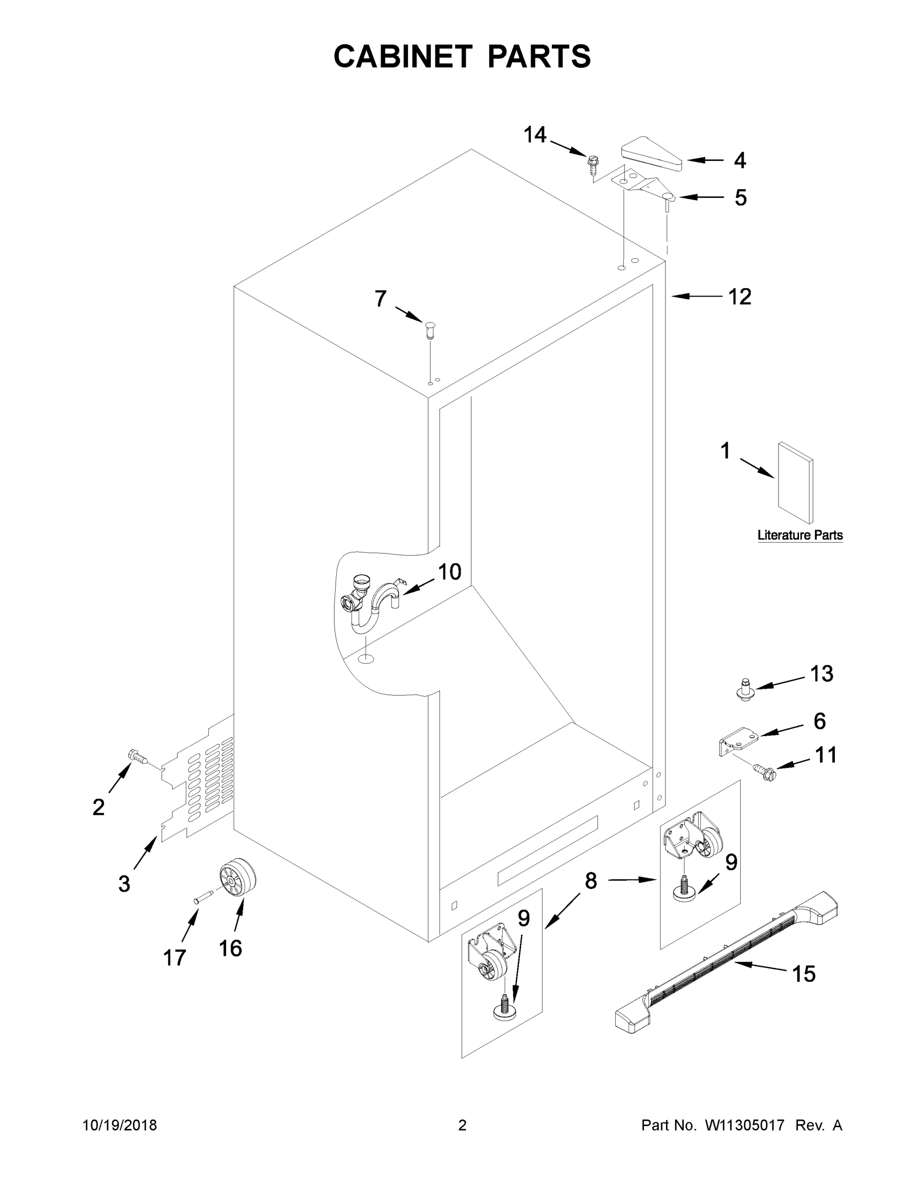 02 - CABINET PARTS