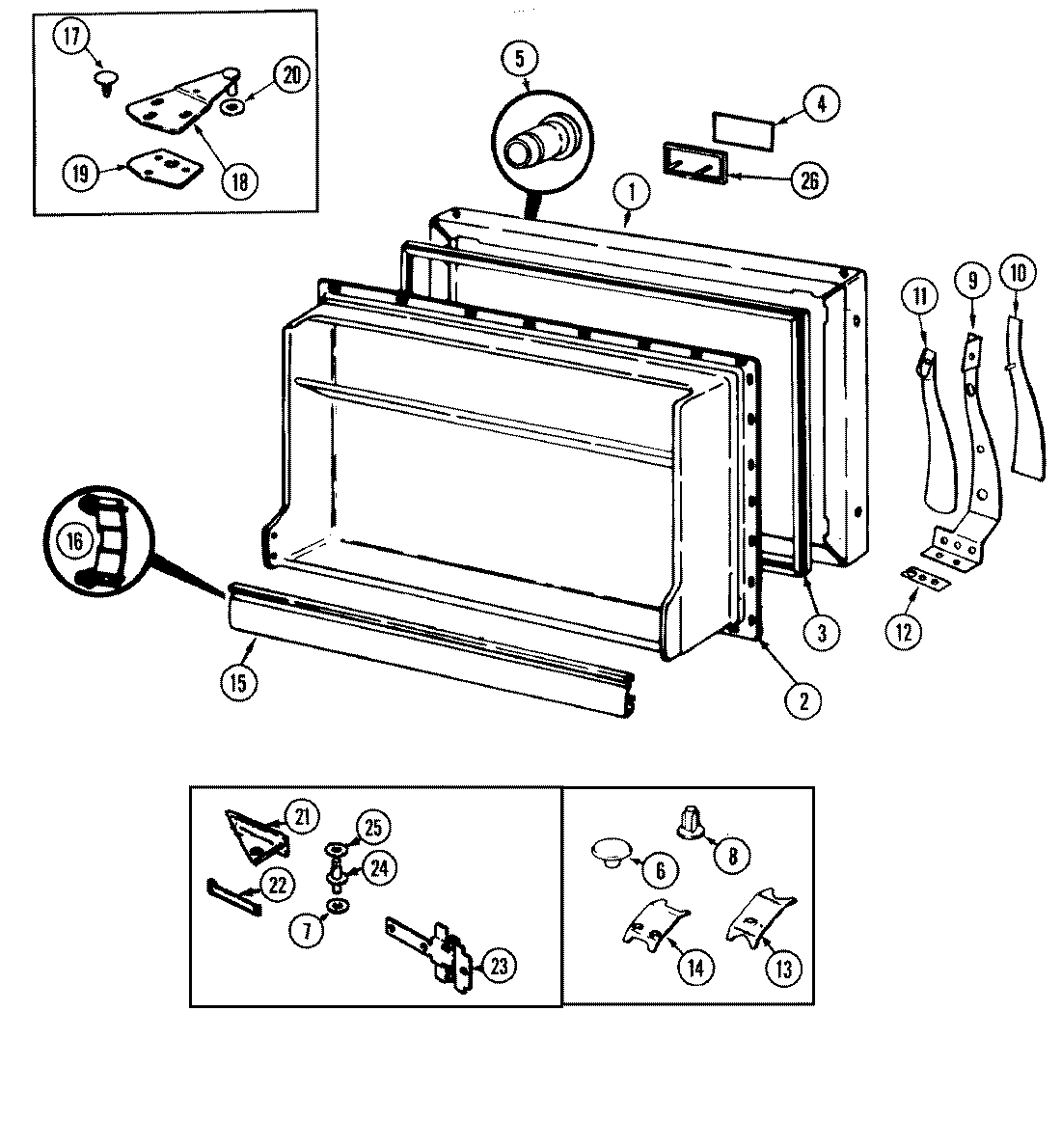 02 - FREEZER DOOR