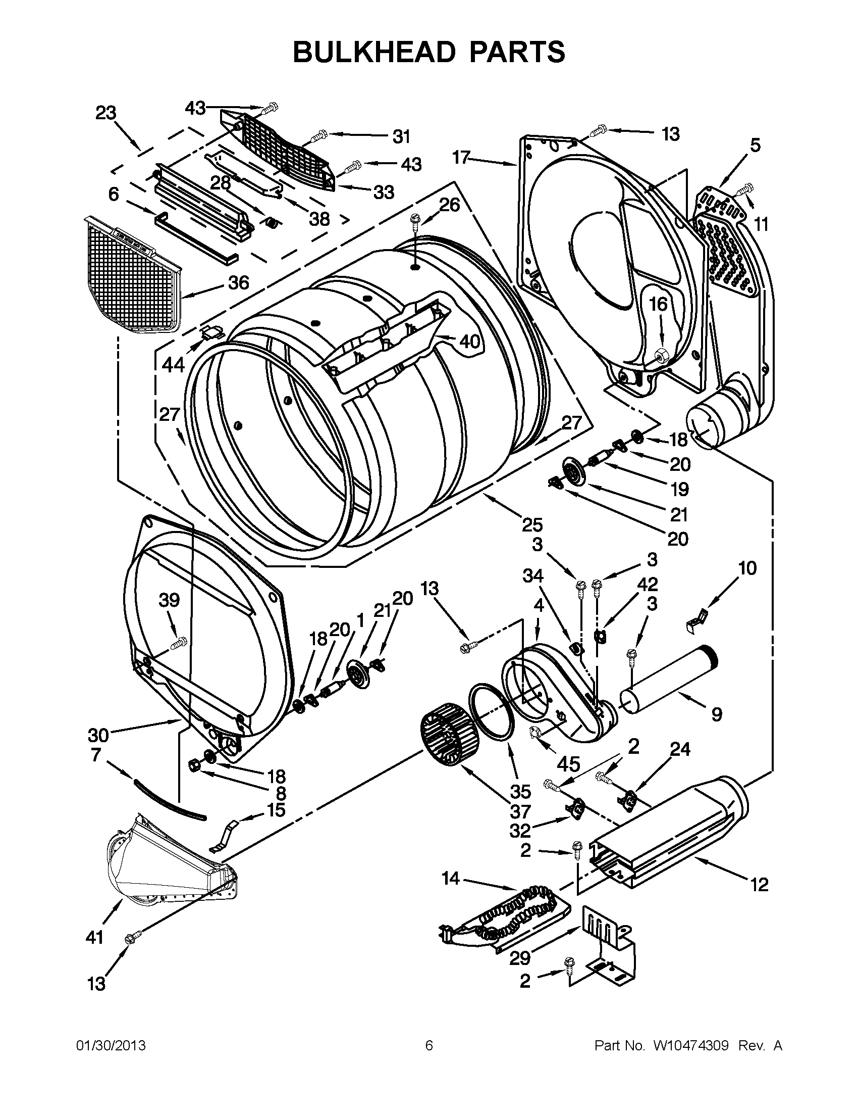 03 - BULKHEAD PARTS