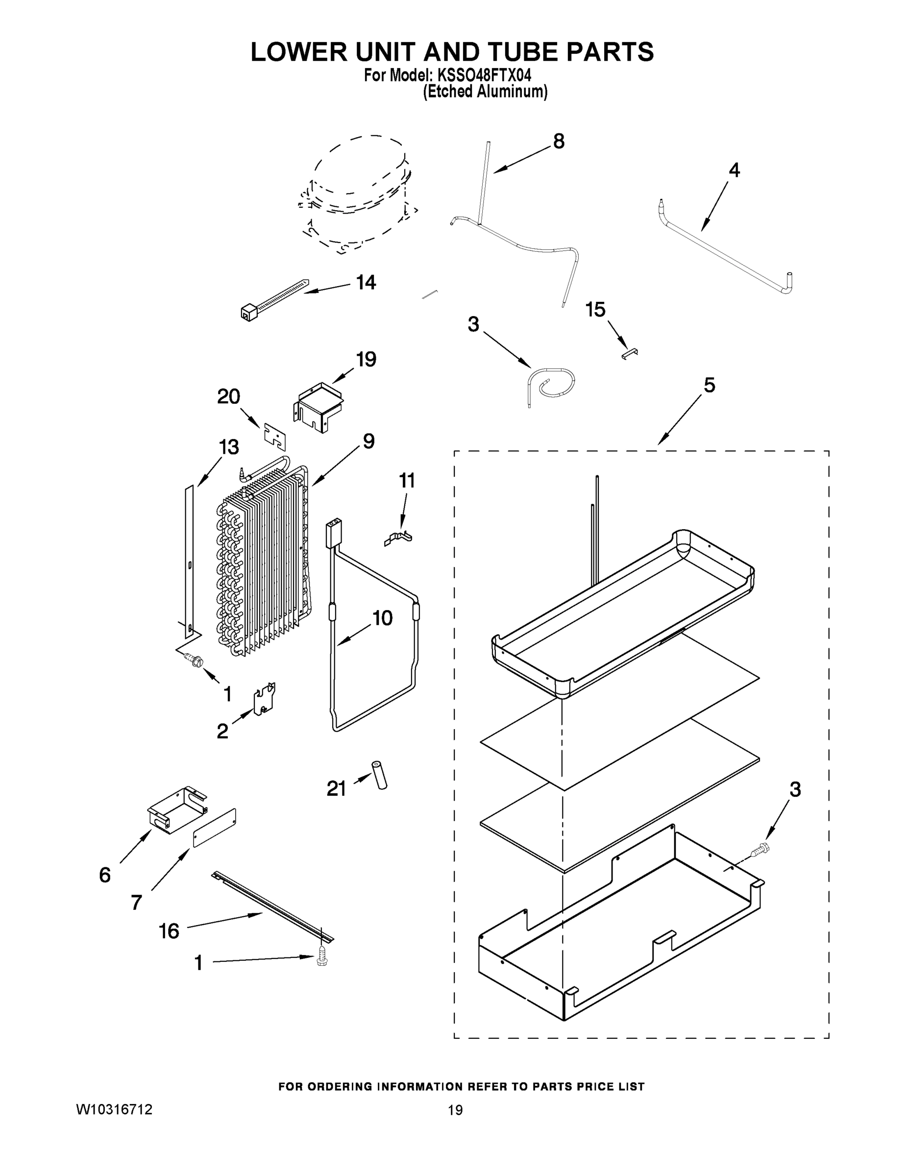 12 - LOWER UNIT AND TUBE PARTS