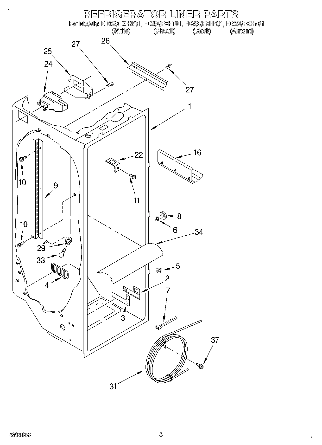 02 - REFRIGERATOR LINER
