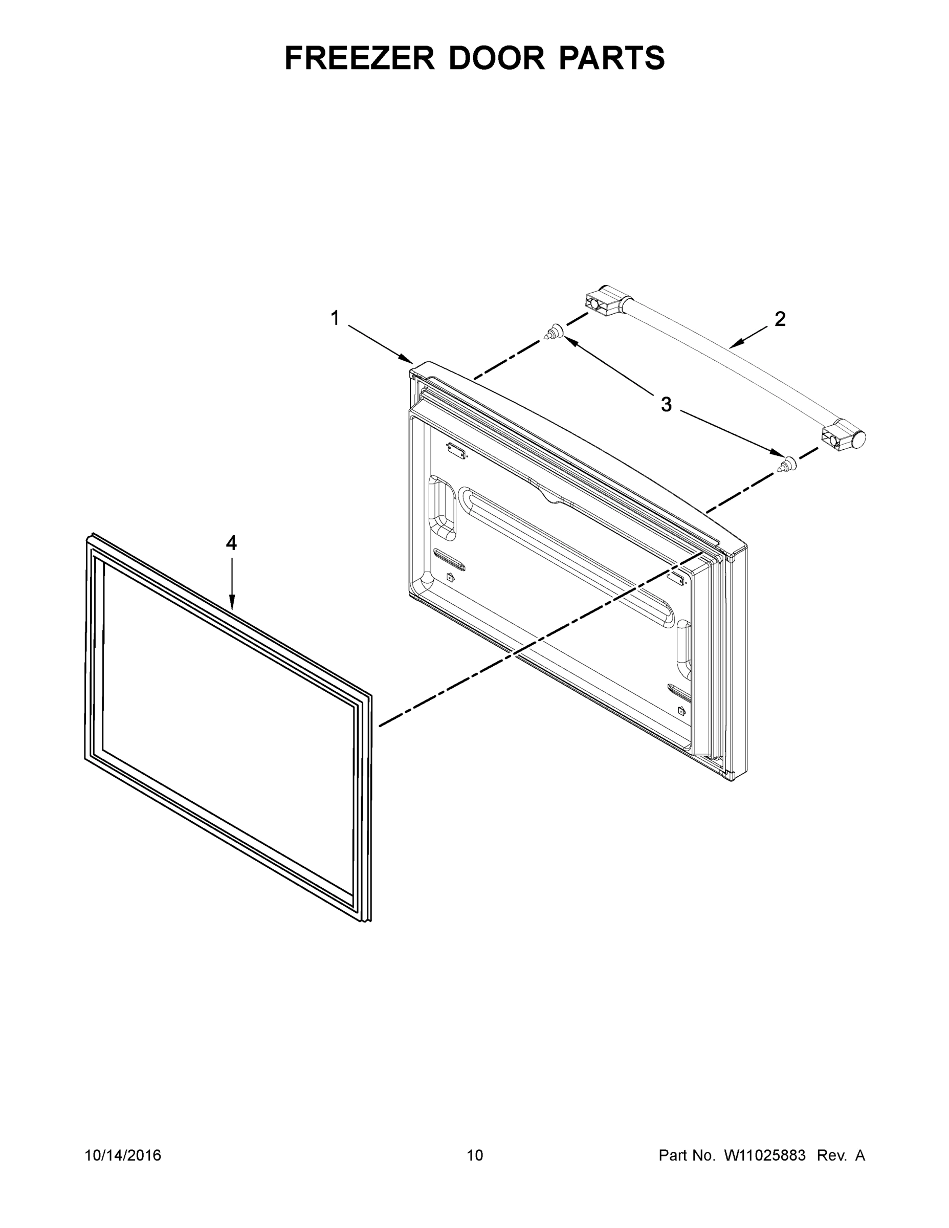 06 - FREEZER DOOR PARTS
