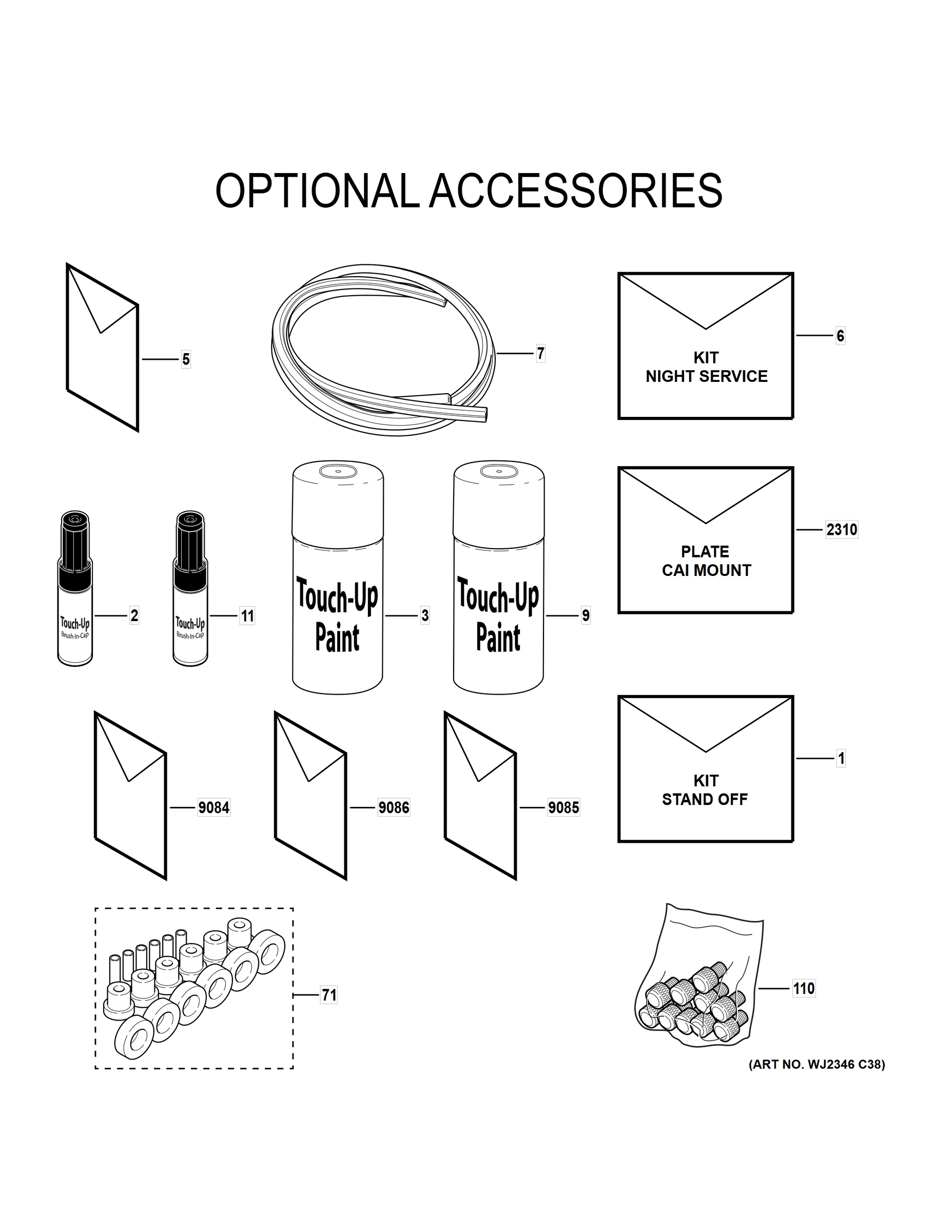 OPTIONAL ACCESSORIES