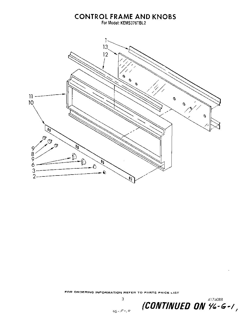 03 - CONTROL FRAME AND KNOBS