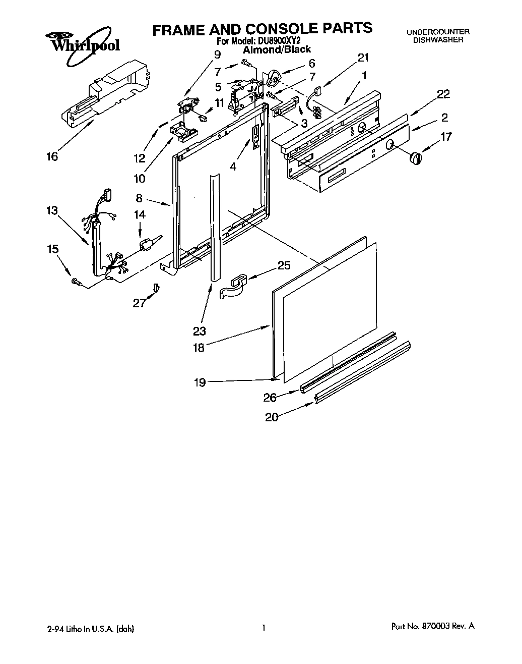 01 - FRAME AND CONSOLE