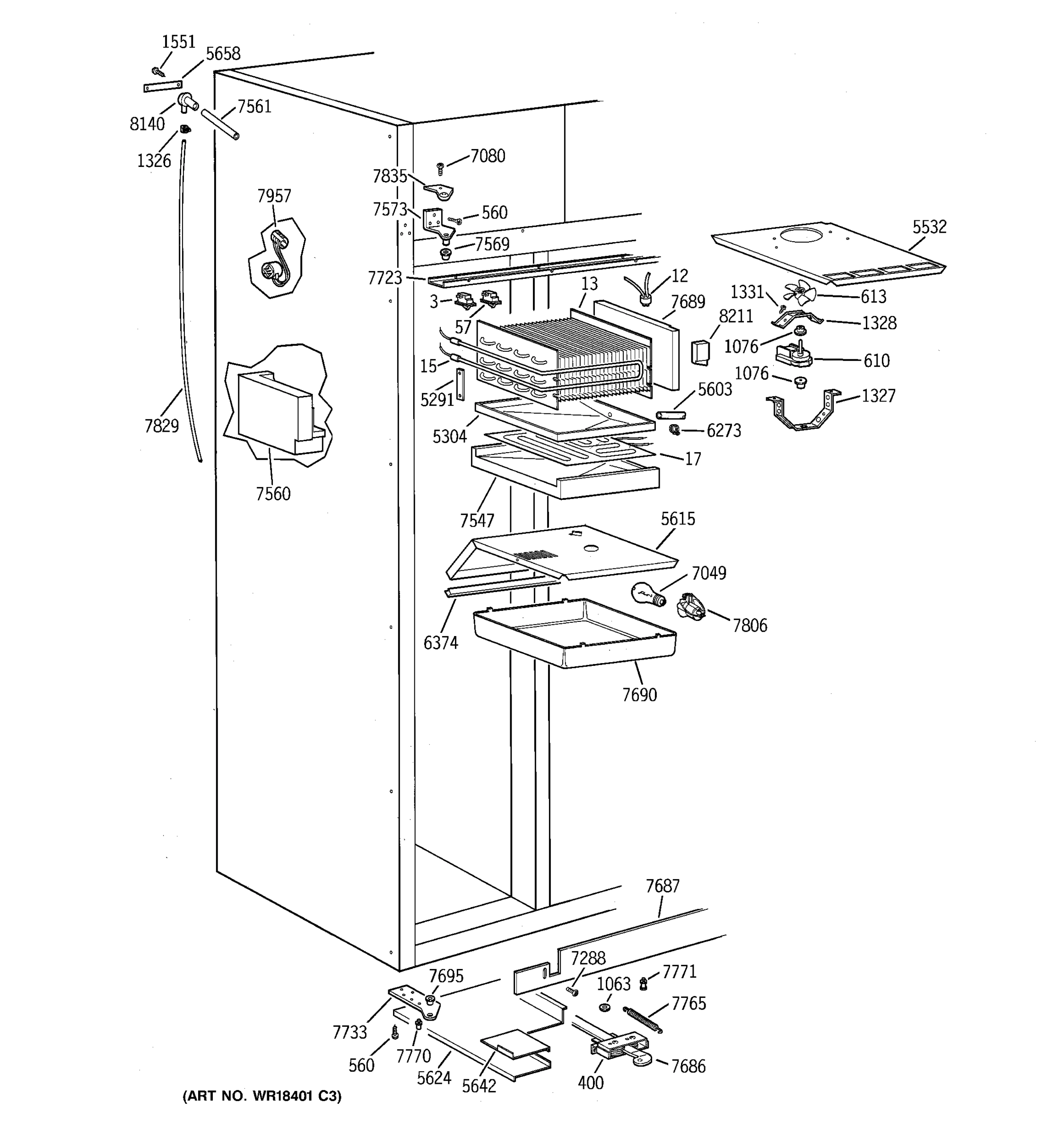 FREEZER SECTION