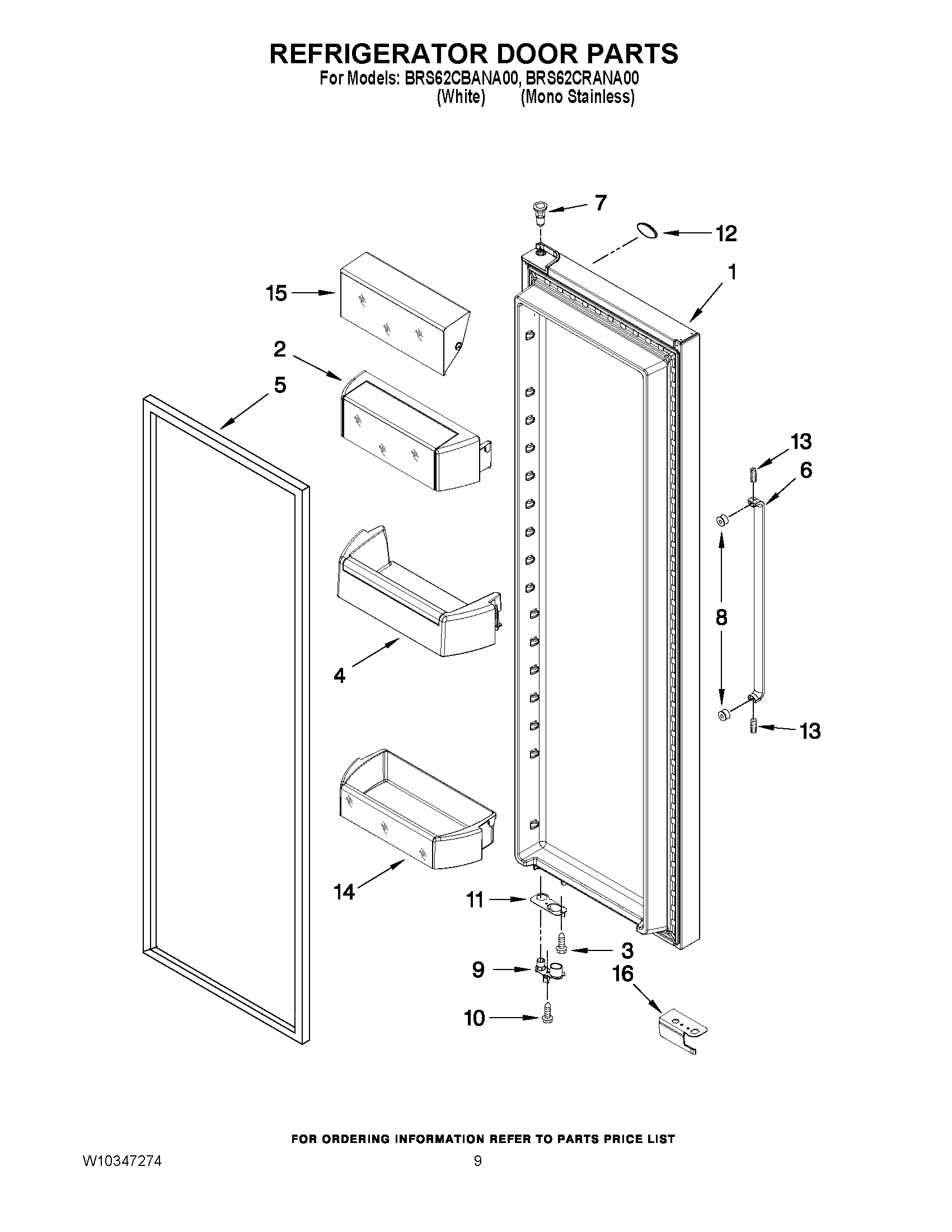 06 - REFRIGERATOR DOOR PARTS