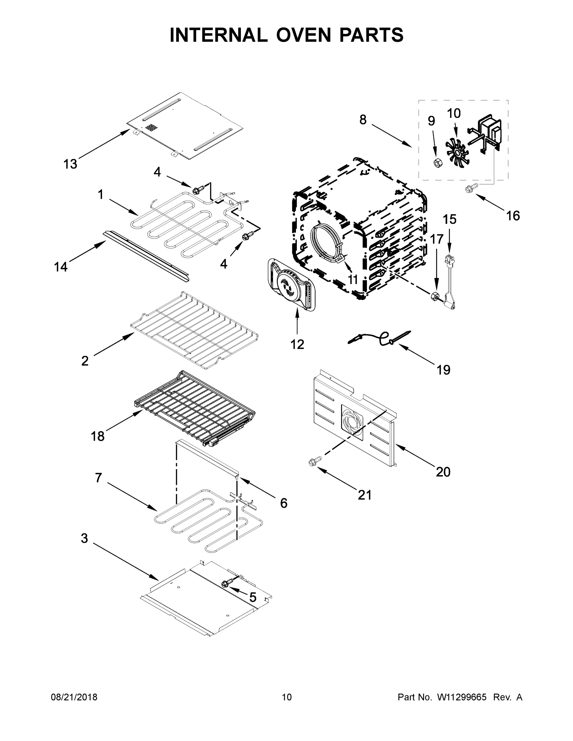 06 - INTERNAL OVEN PARTS