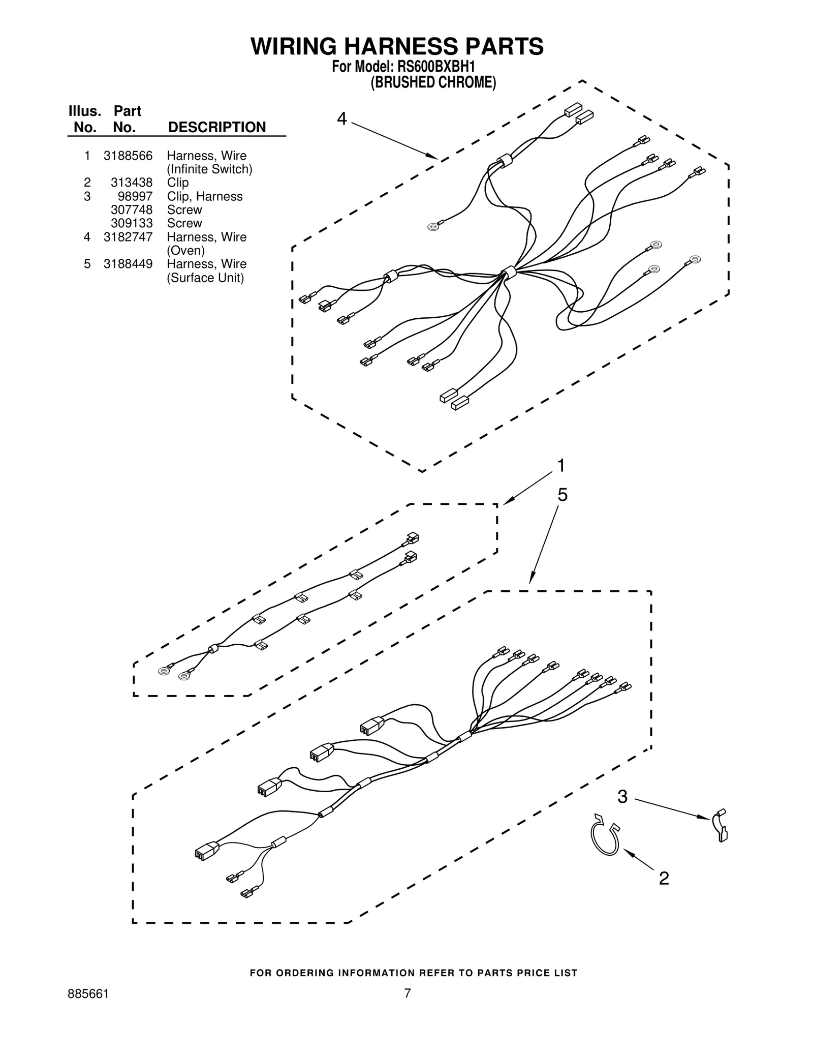 WIRING HARNESS PARTS