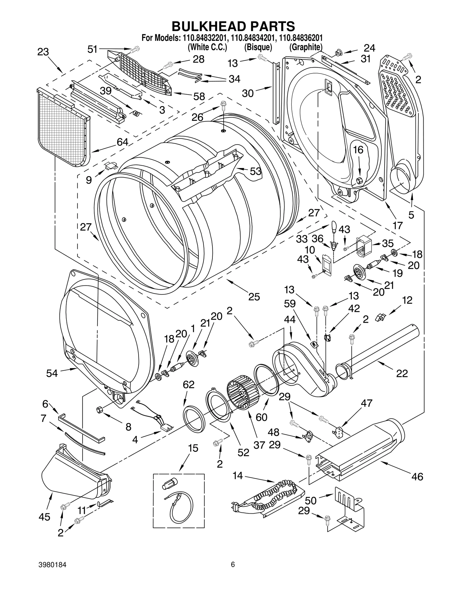 BULKHEAD PARTS