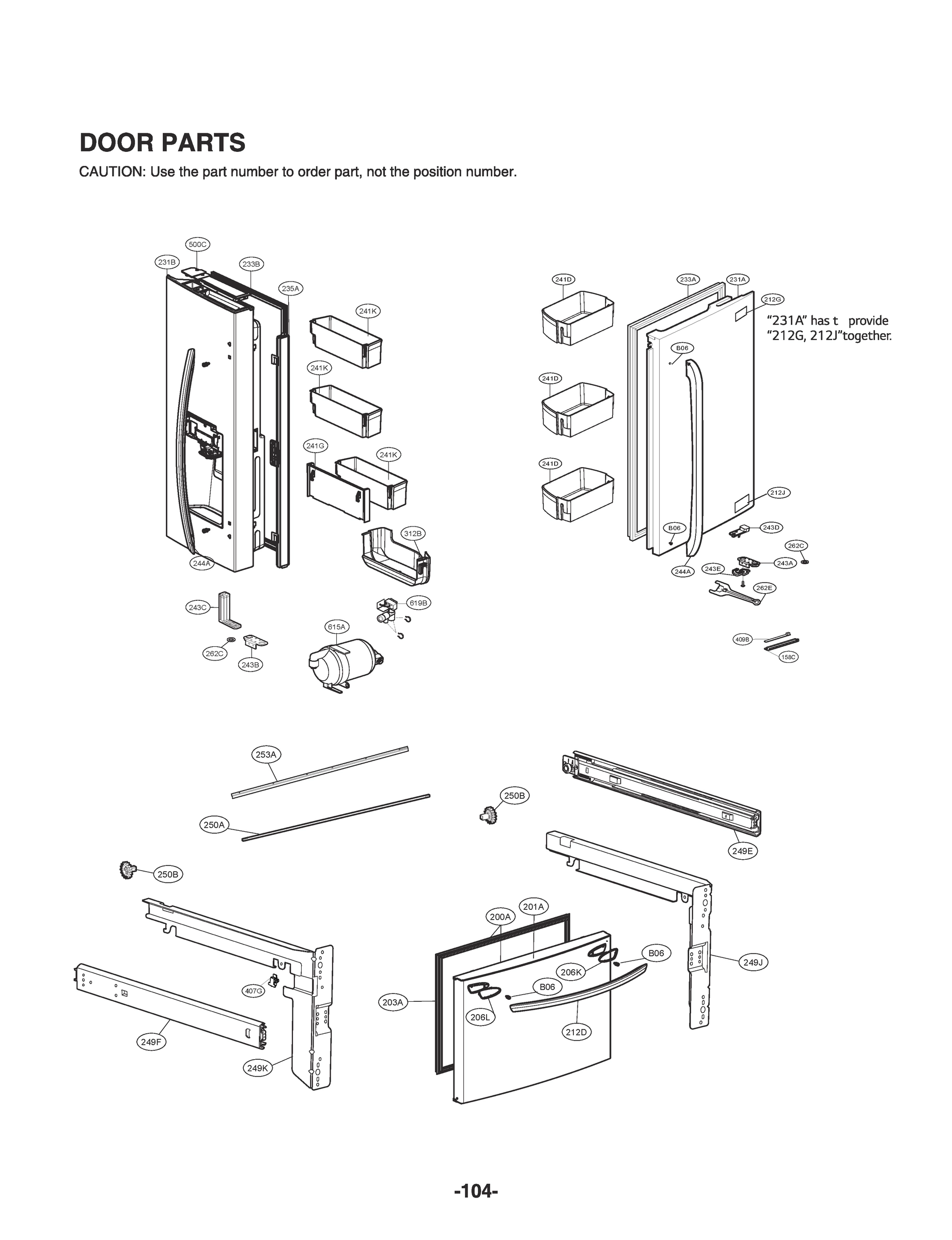DOOR PARTS