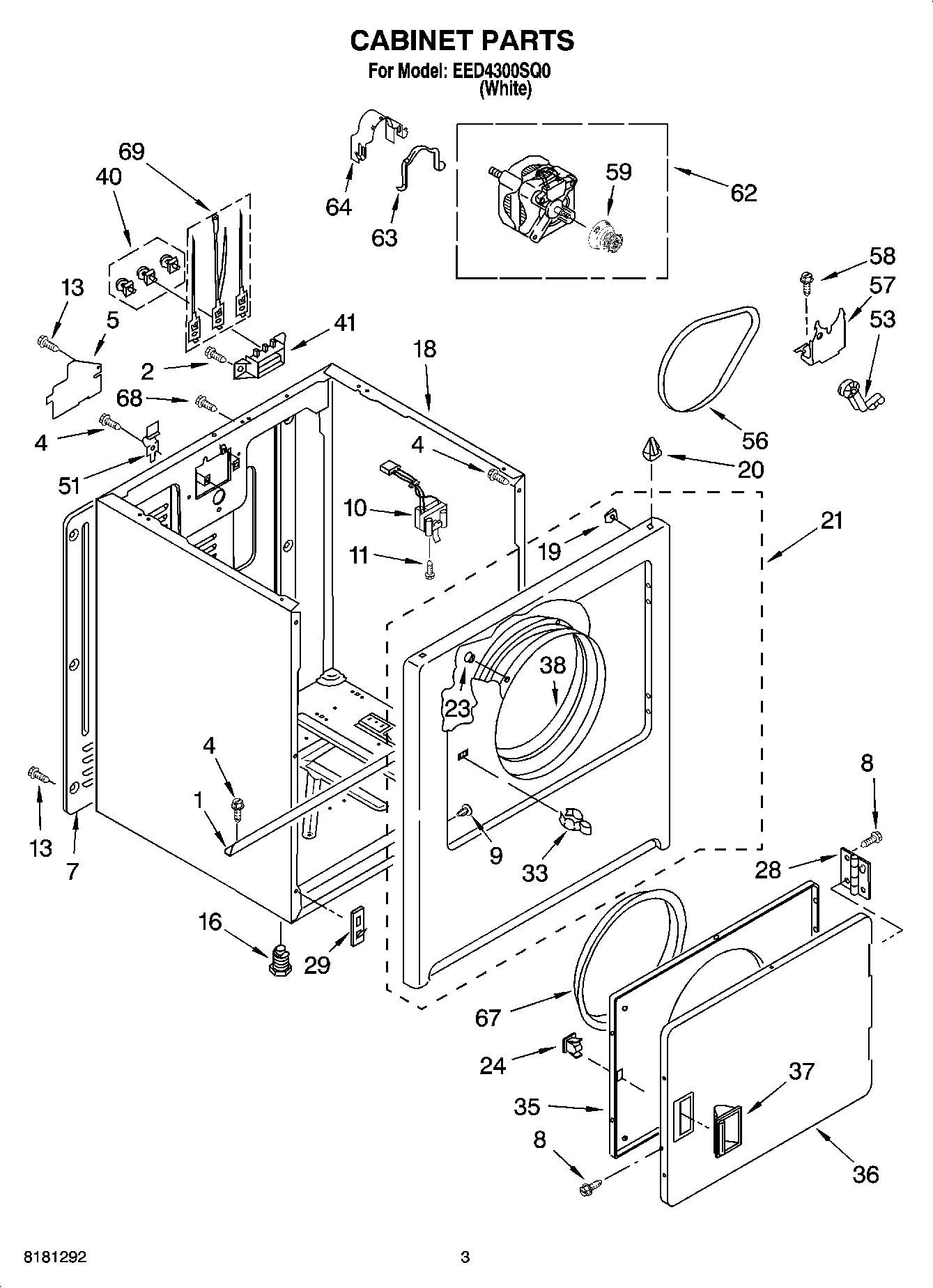 02 - CABINET PARTS