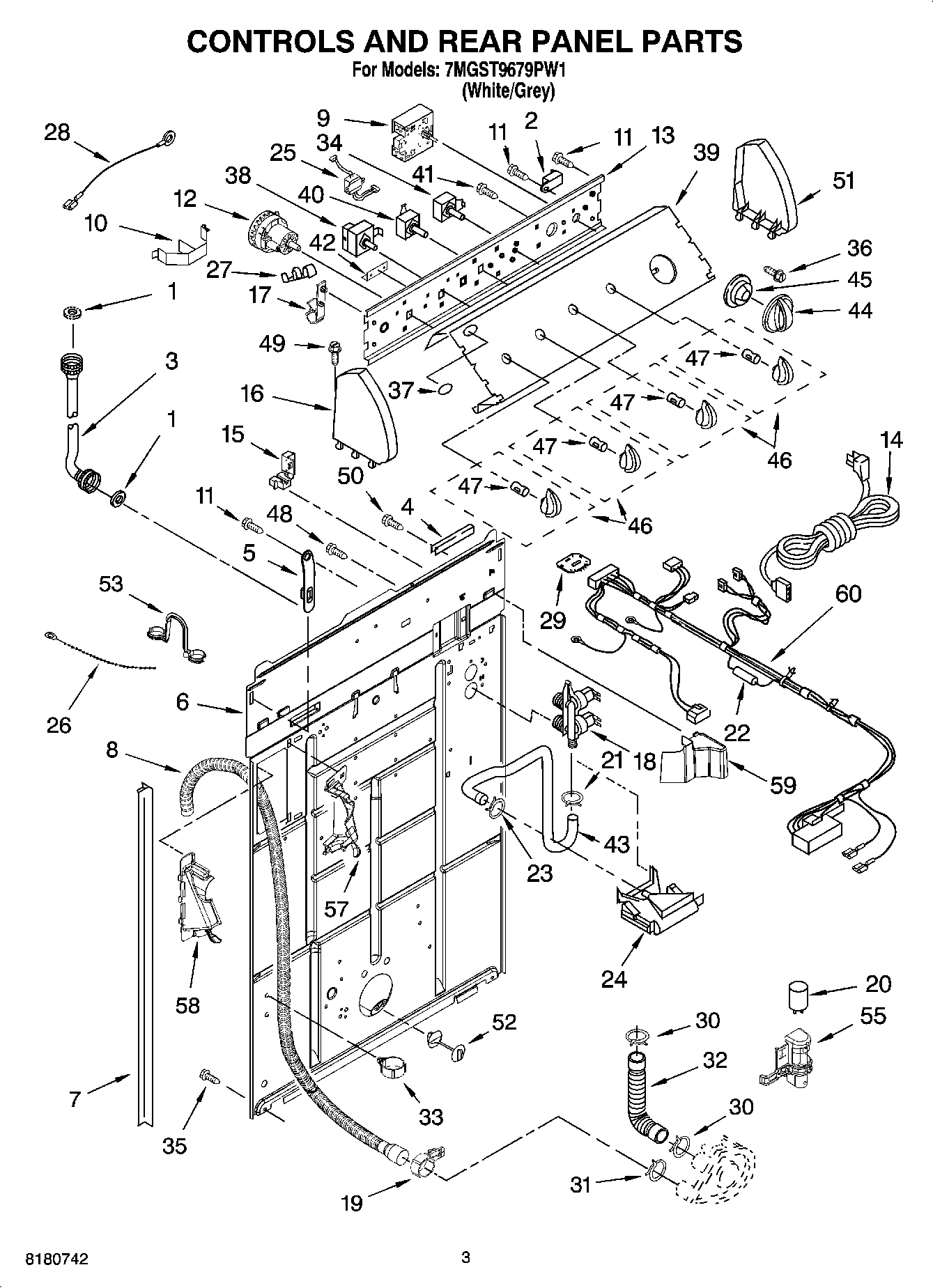 02 - CONTROLS AND REAR PANEL PARTS
