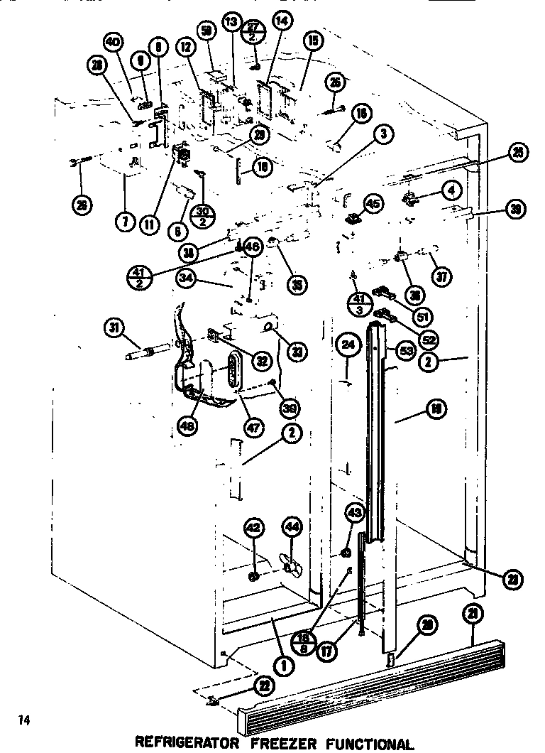 02 - FUNCTIONAL PARTS (REF/FRZ)