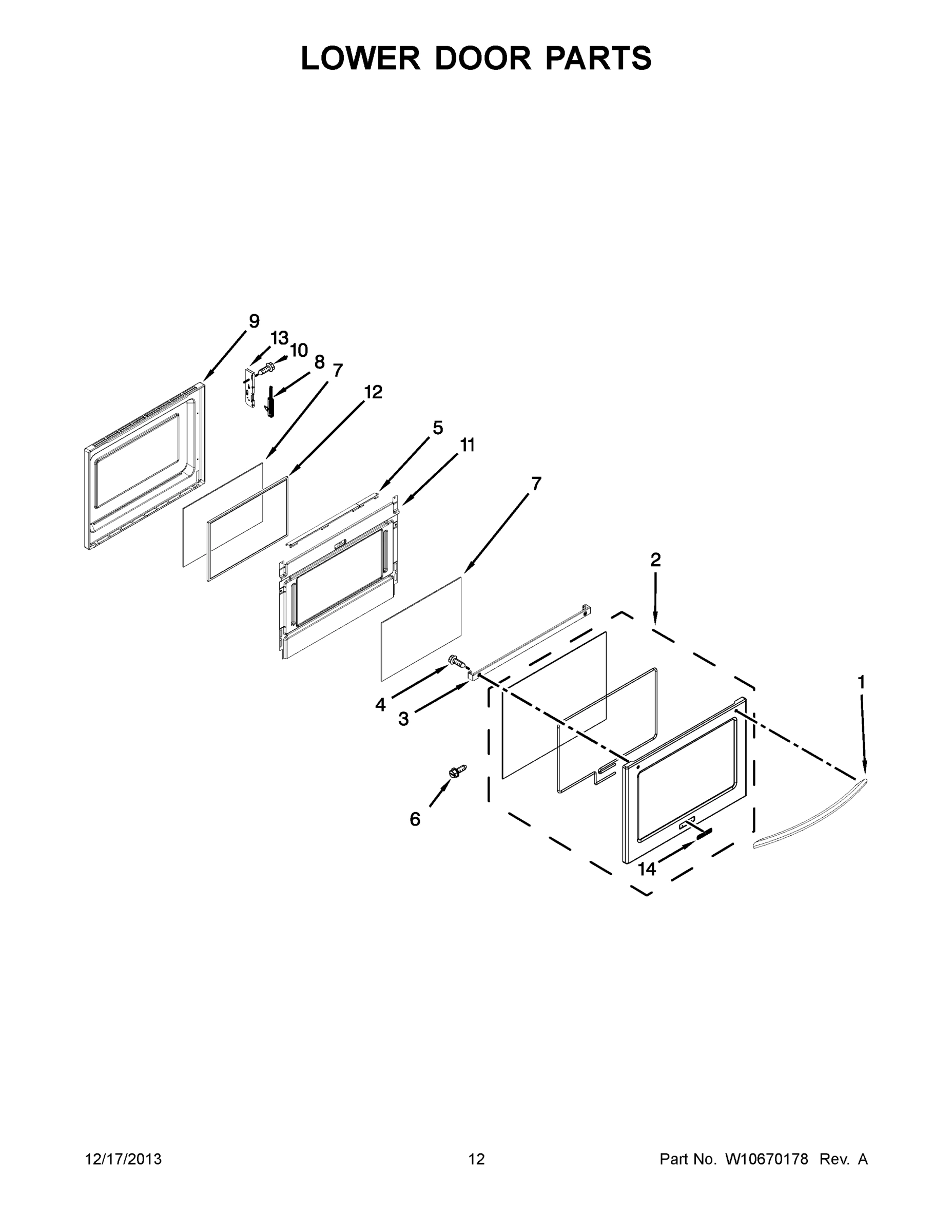 07 - LOWER DOOR PARTS