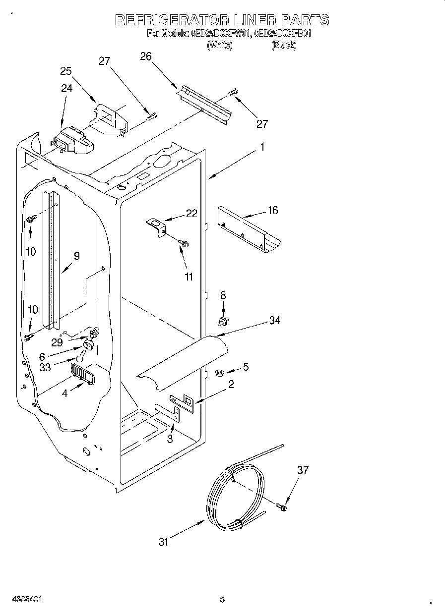 02 - REFRIGERATOR LINER