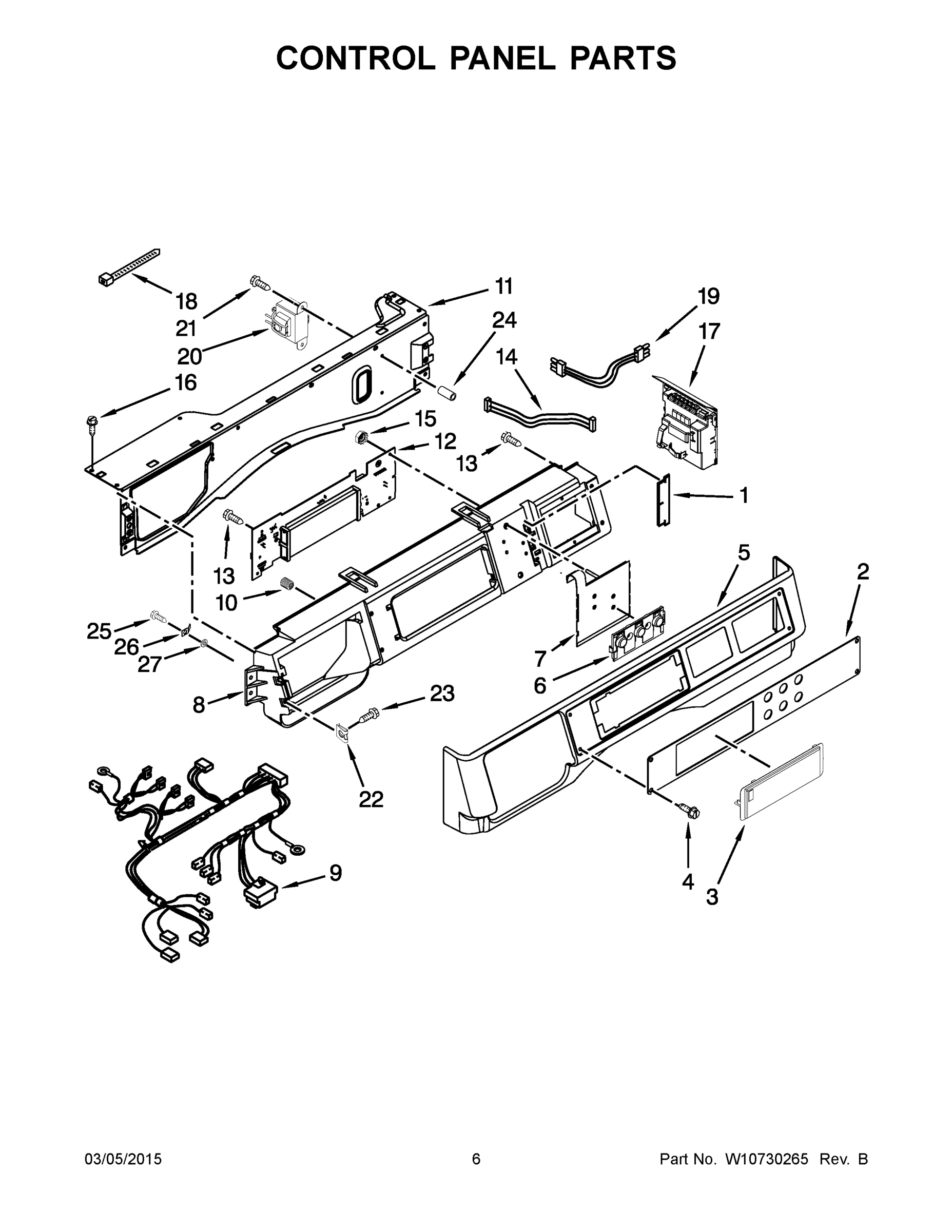 04 - CONTROL PANEL PARTS