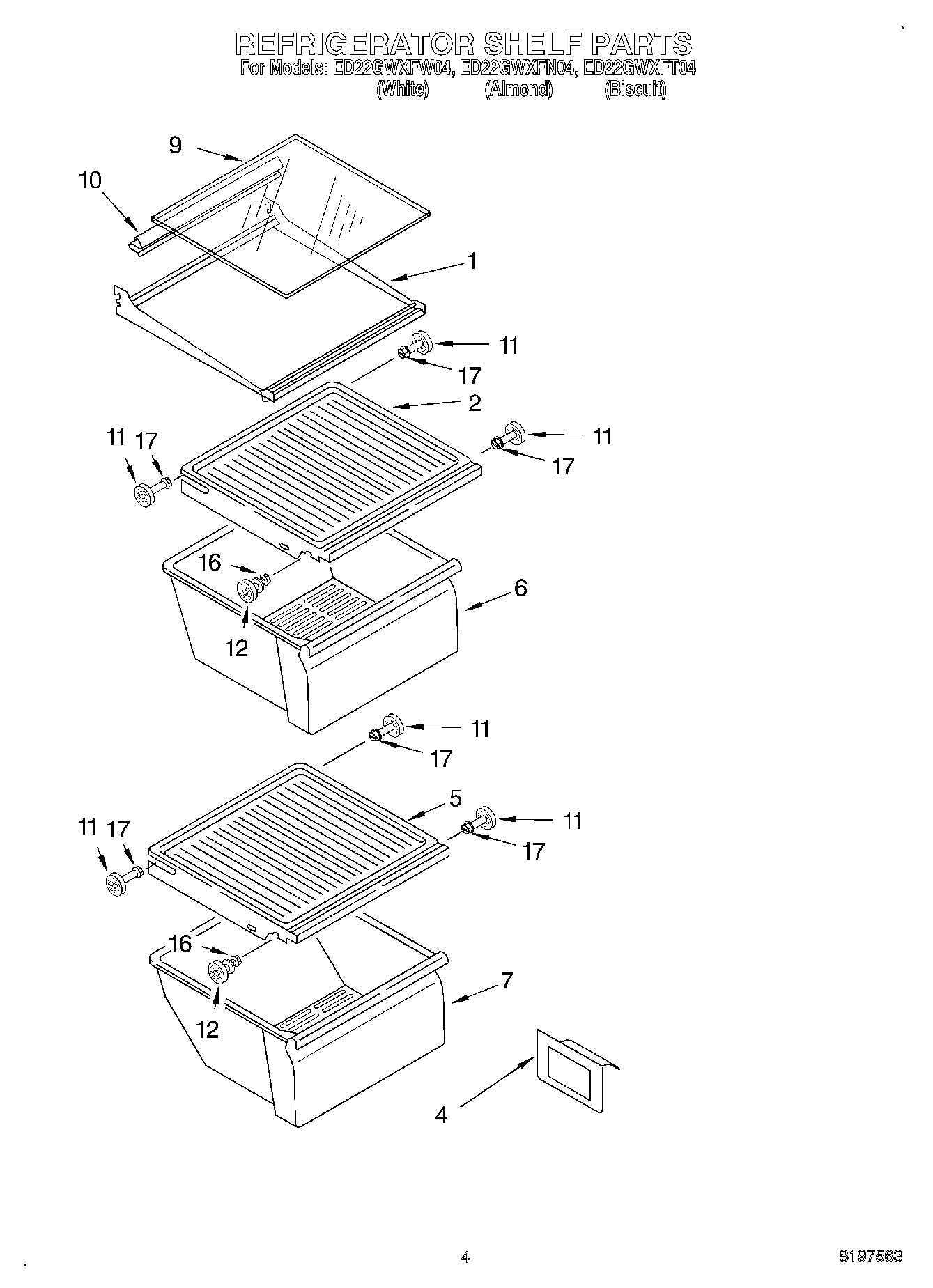 03 - REFRIGERATOR SHELF