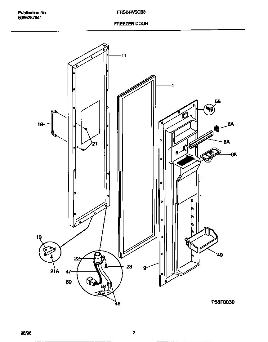 02 - FREEZER DOOR