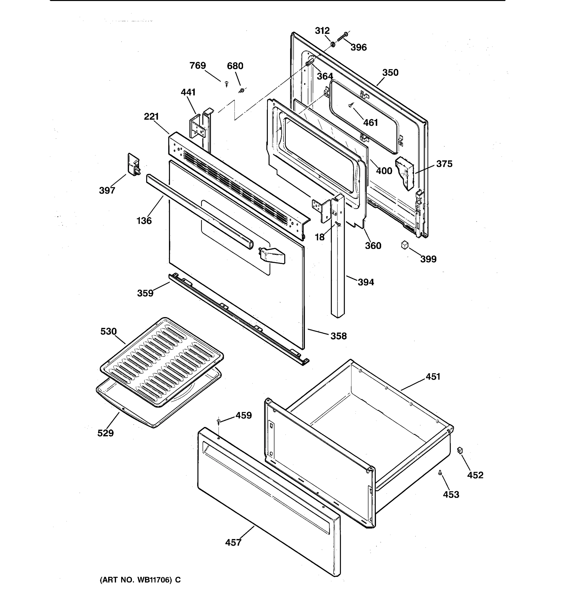 DOOR & DRAWER PARTS