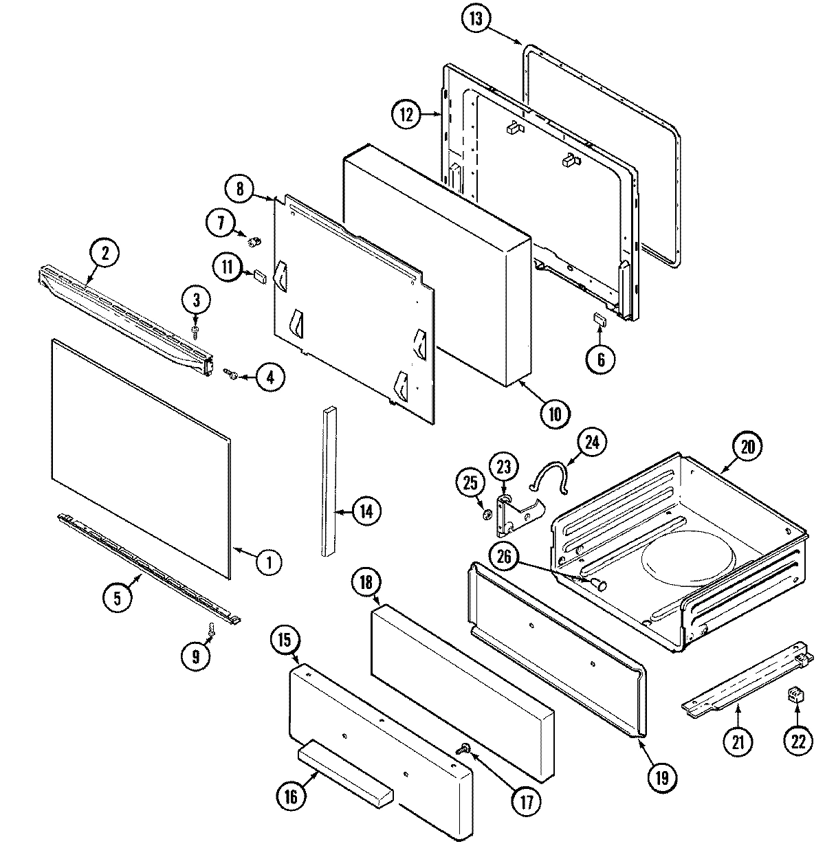 02 - DOOR/DRAWER (3100SPx,3100SPx-K)