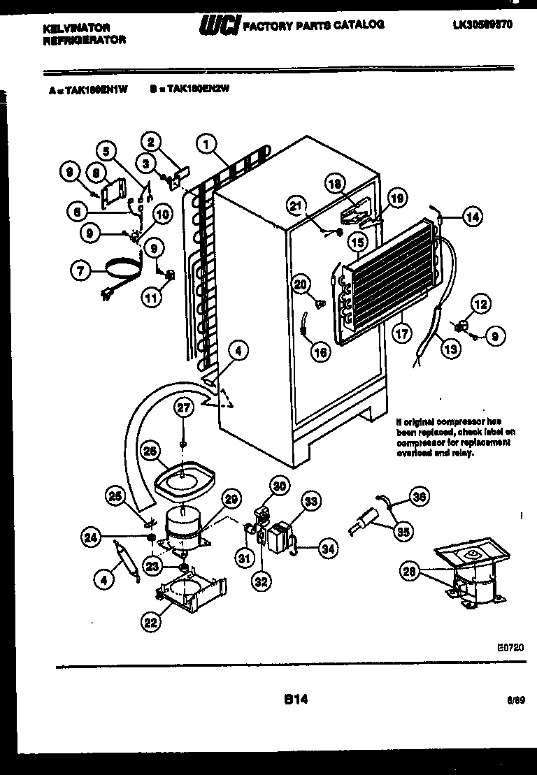 05 - SYSTEM AND AUTOMATIC DEFROST PARTS