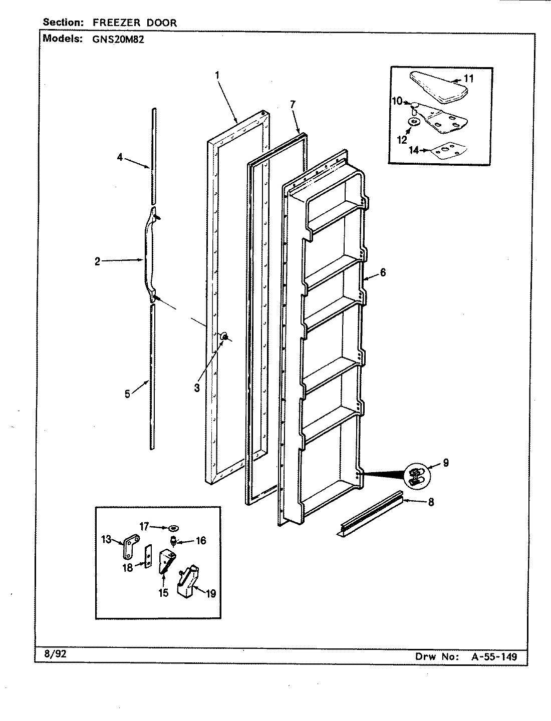02 - FREEZER DOOR