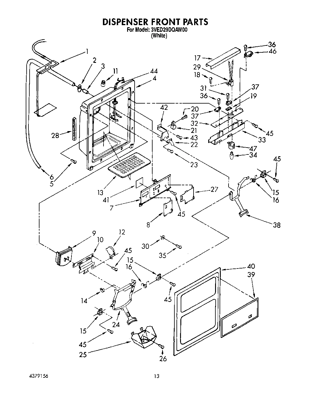 08 - DISPENSER FRONT