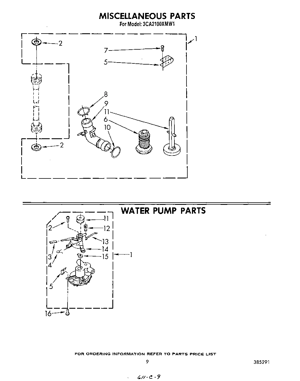 07 - MISCELLANEOUS , WATER PUMP