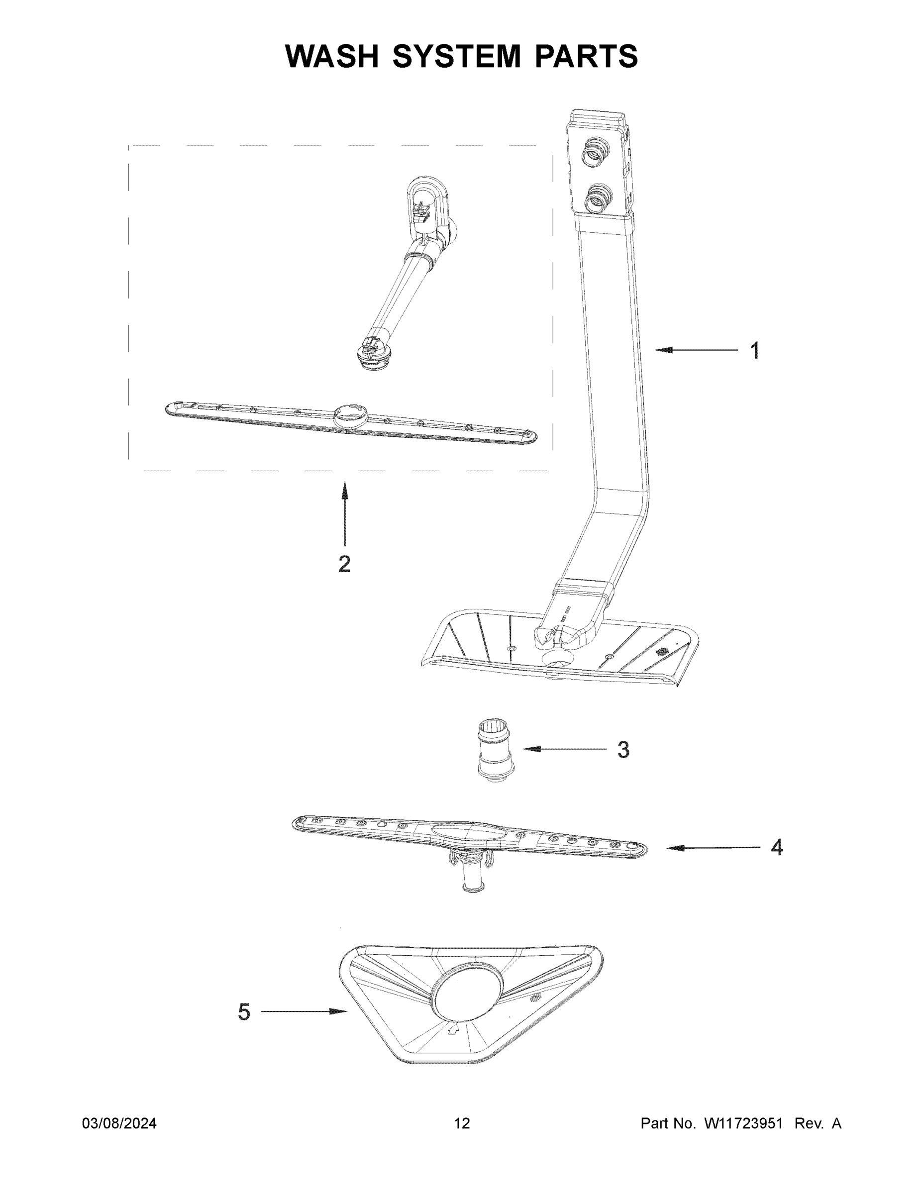 07 - WASH SYSTEM PARTS