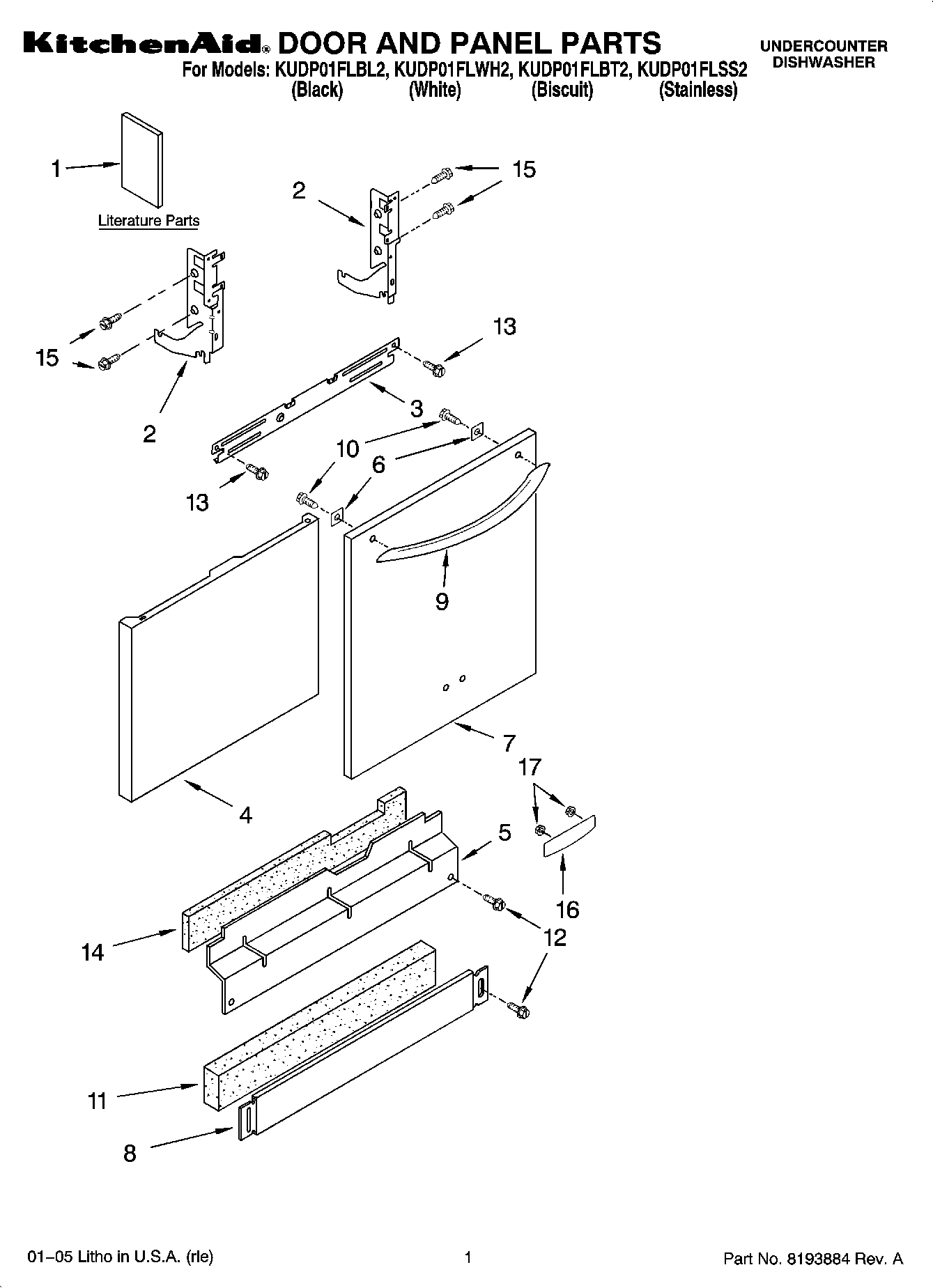 01 - DOOR AND PANEL PARTS