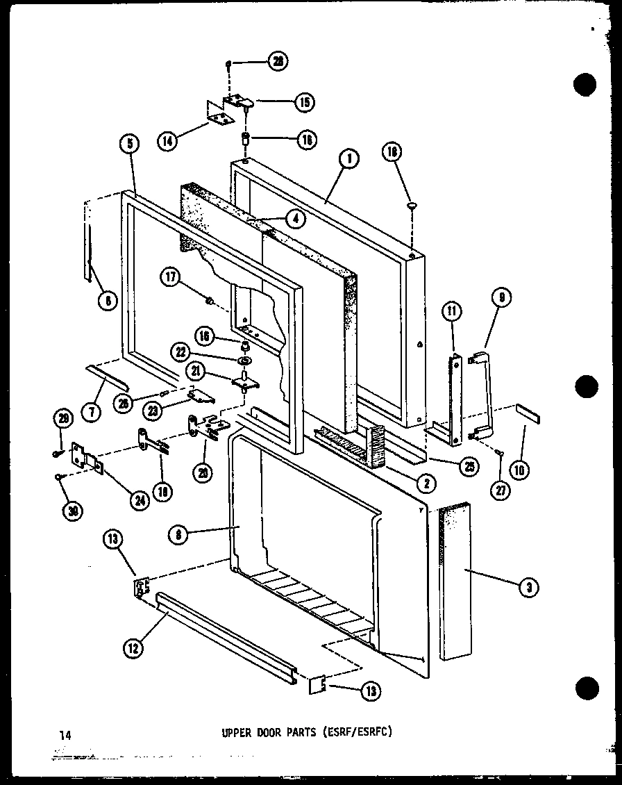 05 - UPPER DOOR PARTS (ESRF/ESRFC)