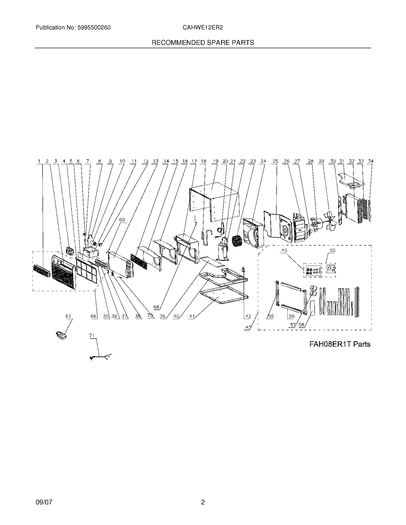 03 - RECOMMENDED SPARE PARTS