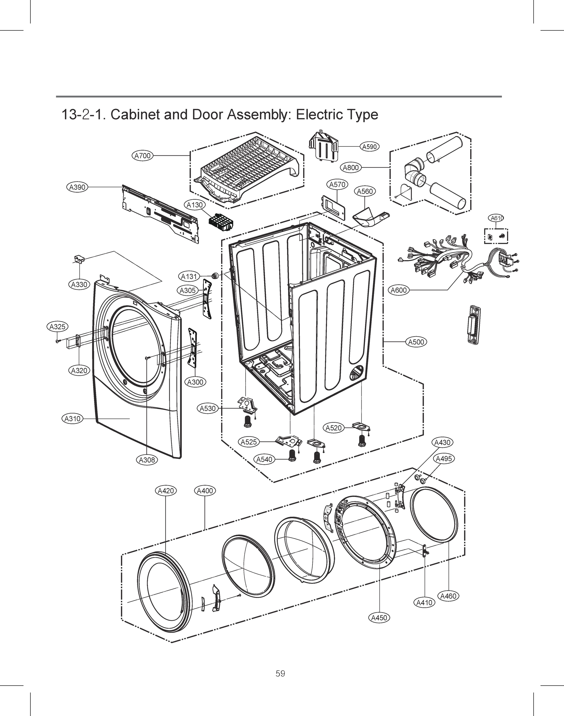 CABINET AND DOOR ASSEMBLY