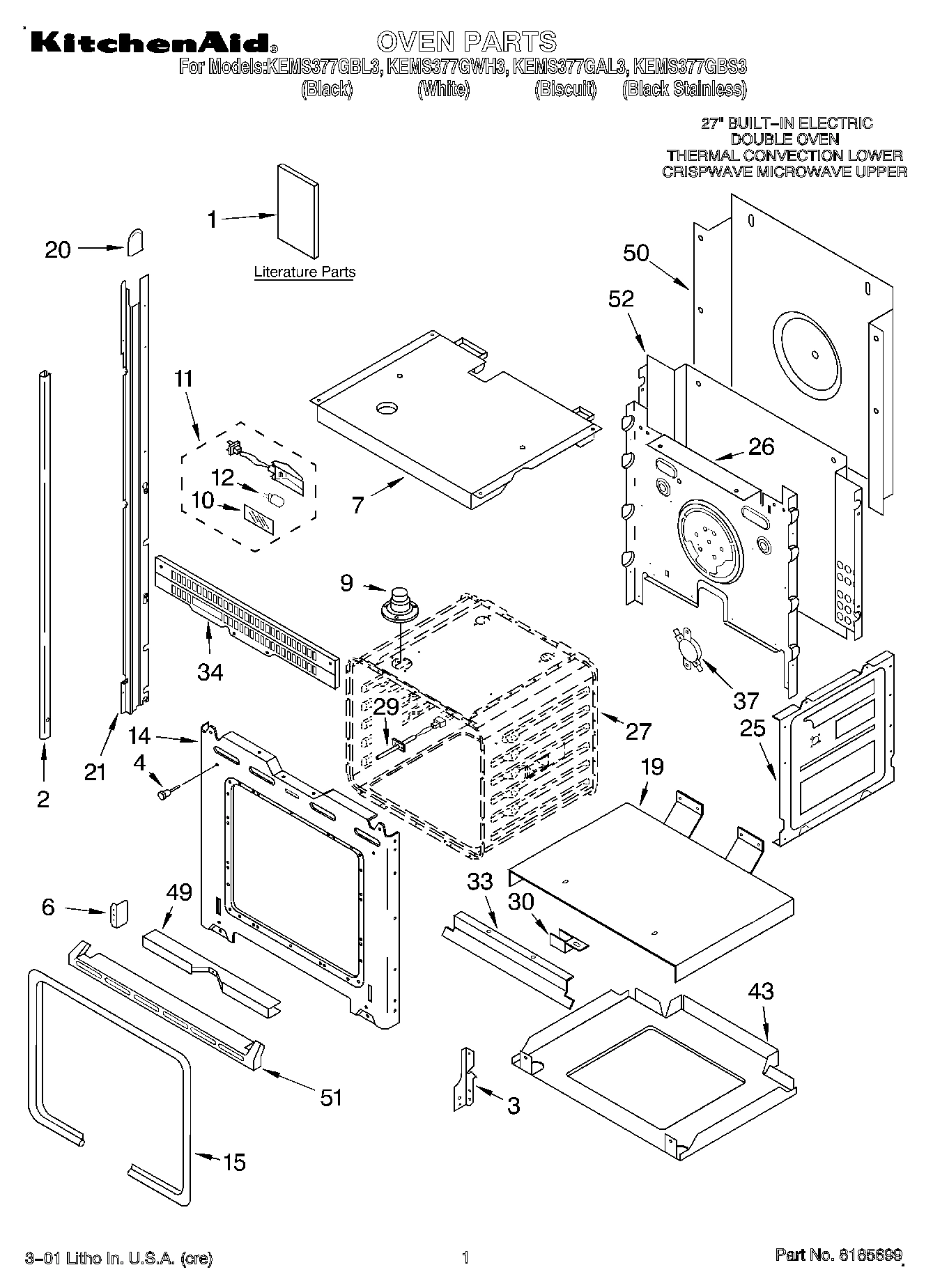 01 - OVEN, LITERATURE