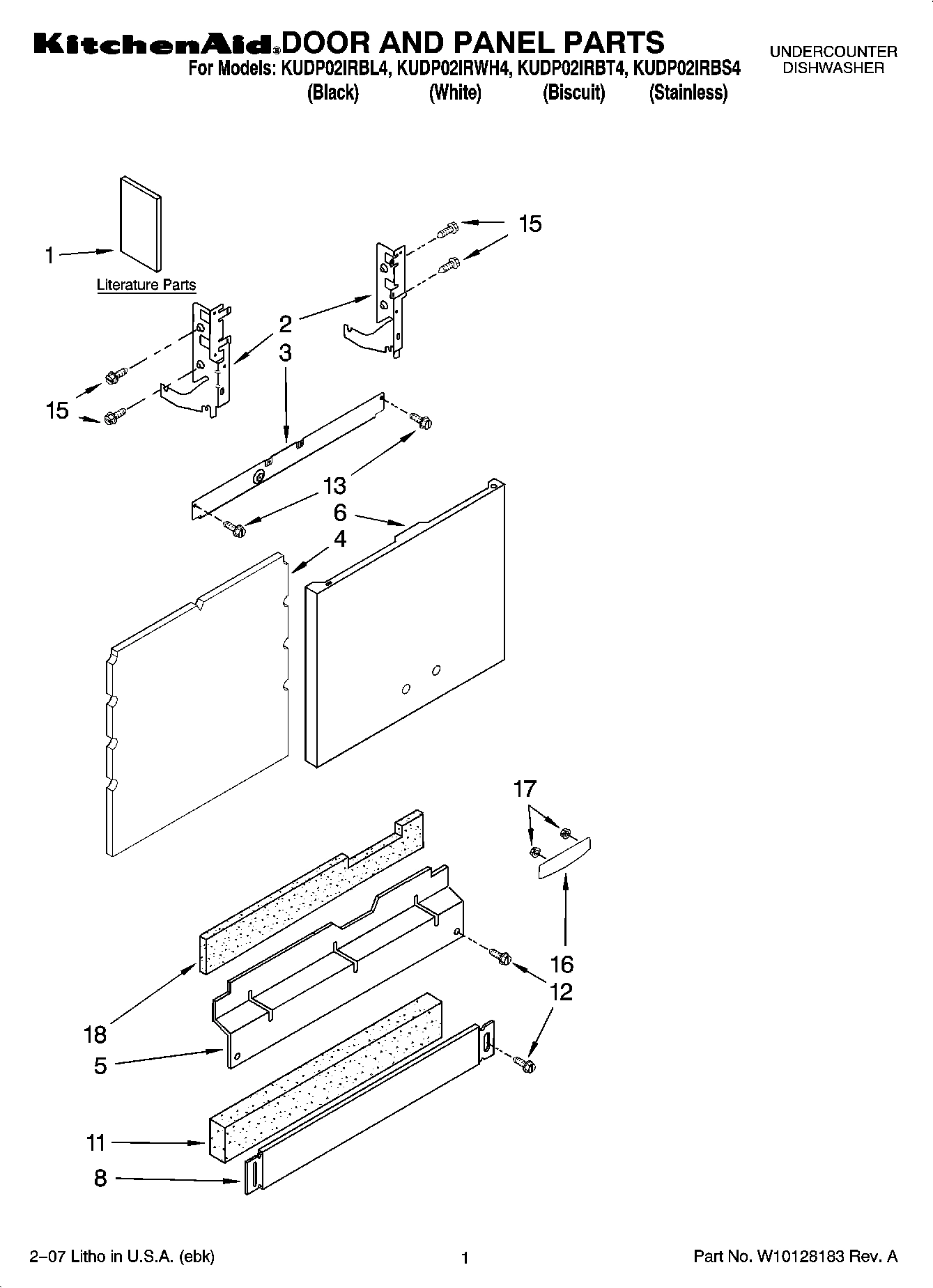 01 - DOOR AND PANEL PARTS