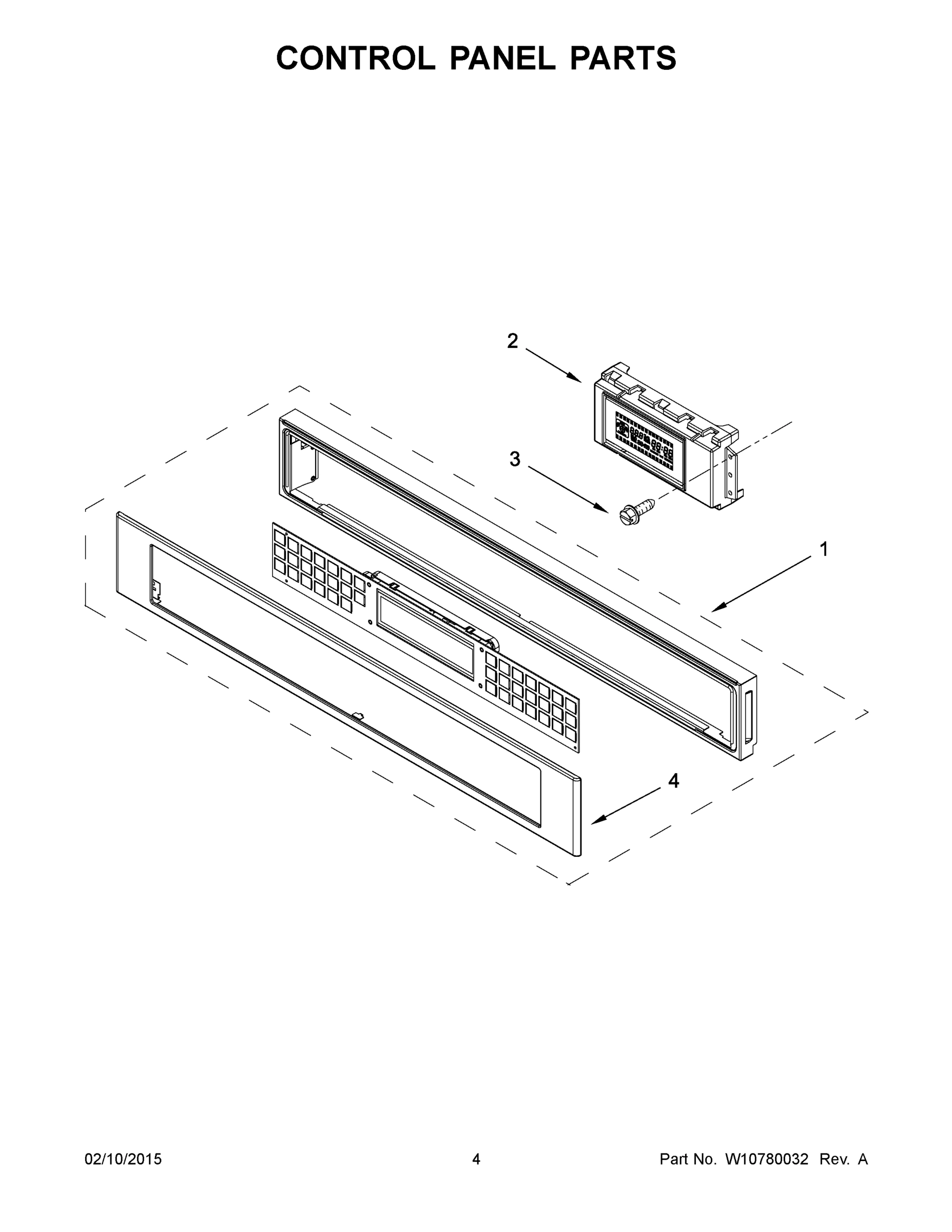 03 - CONTROL PANEL PARTS