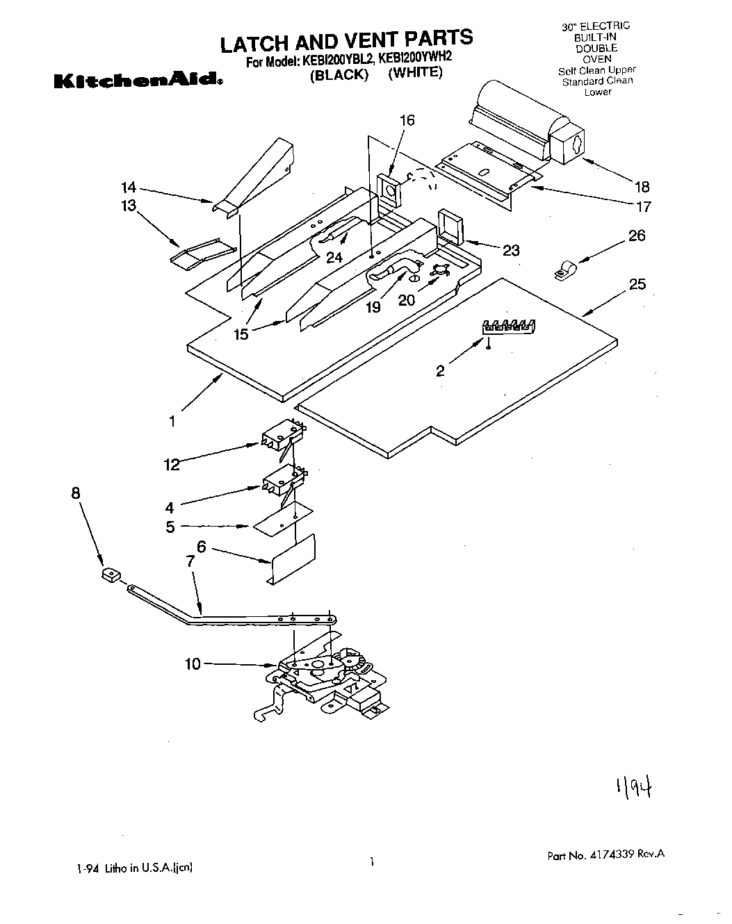 01 - LATCH AND VENT, LITERATURE