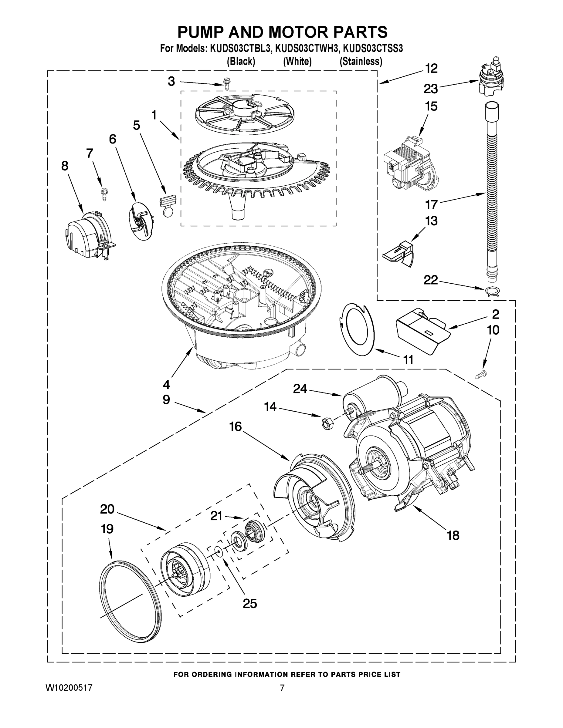 06 - PUMP AND MOTOR PARTS
