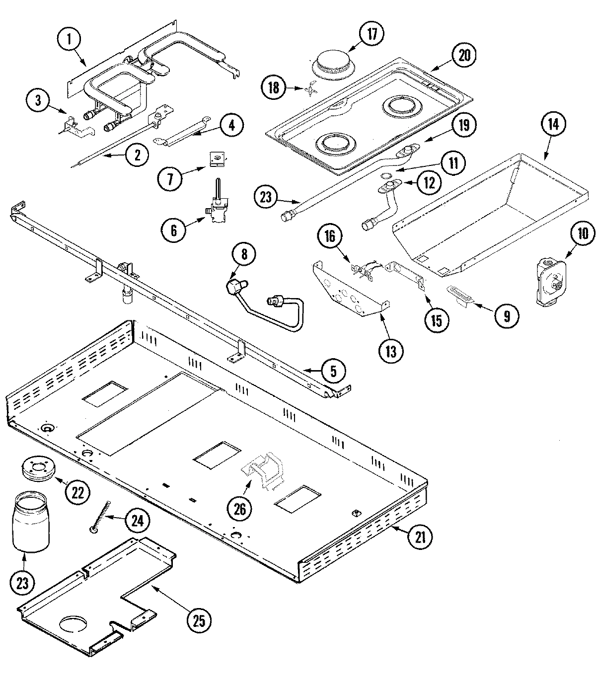 03 - GAS CONTROLS & BURNER BOX